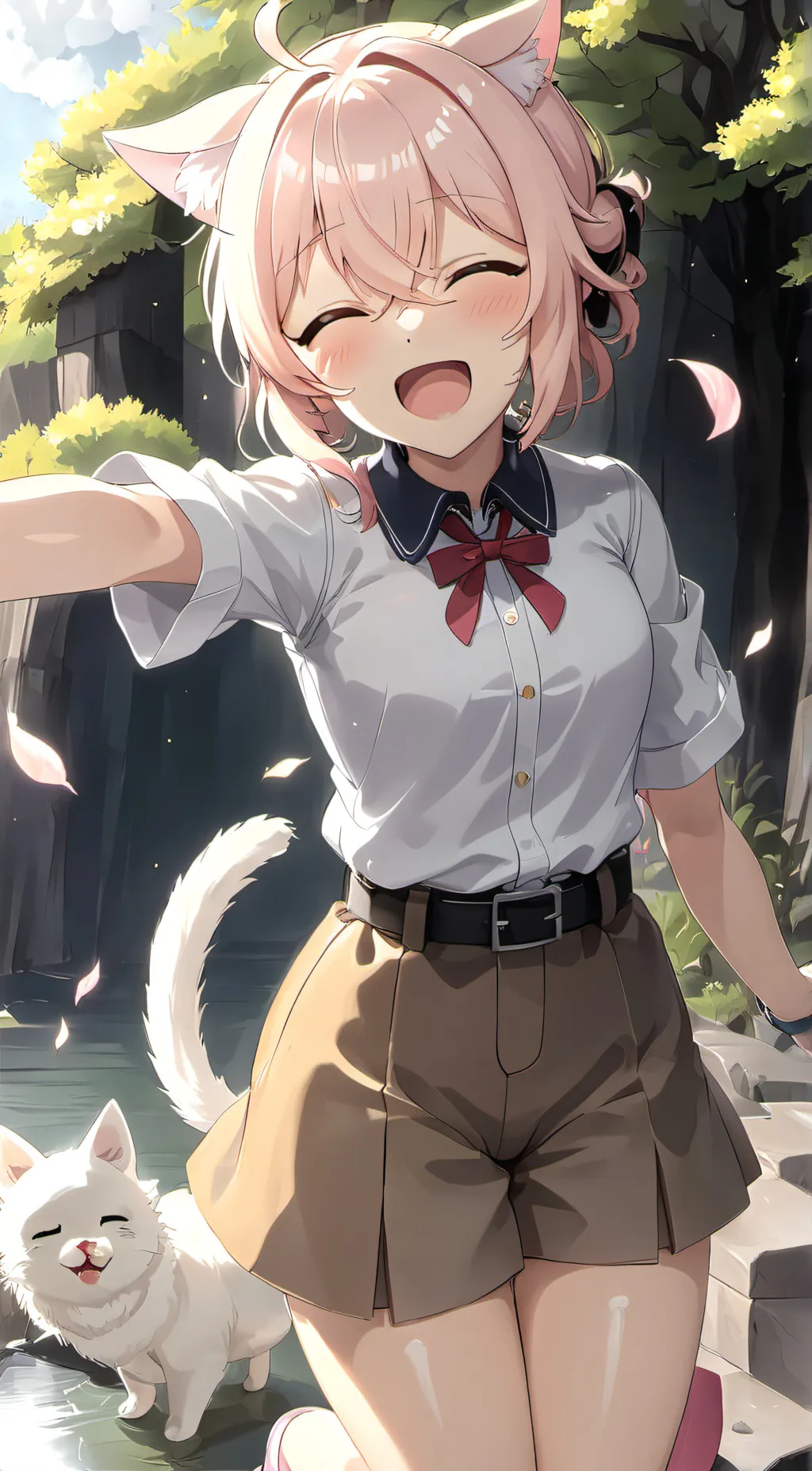 ai character: Nia background