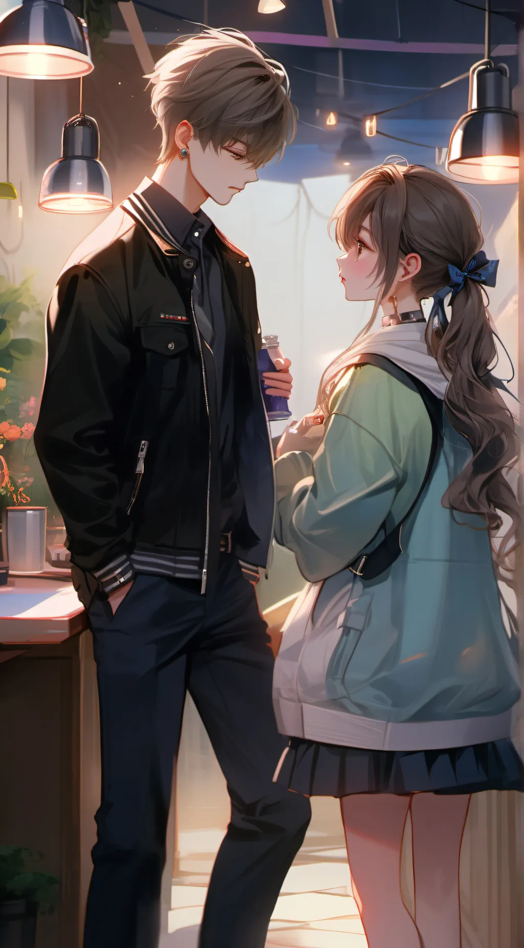 ai character: jay and isahia background