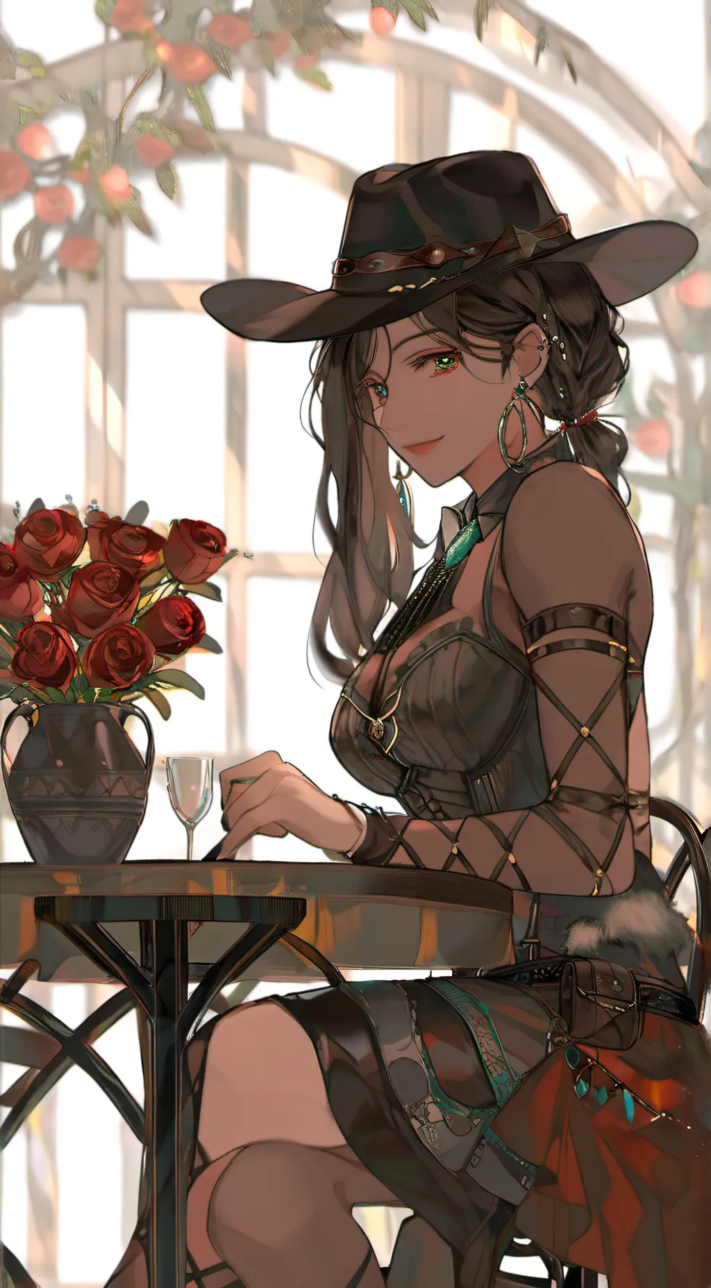 ai character: bella background