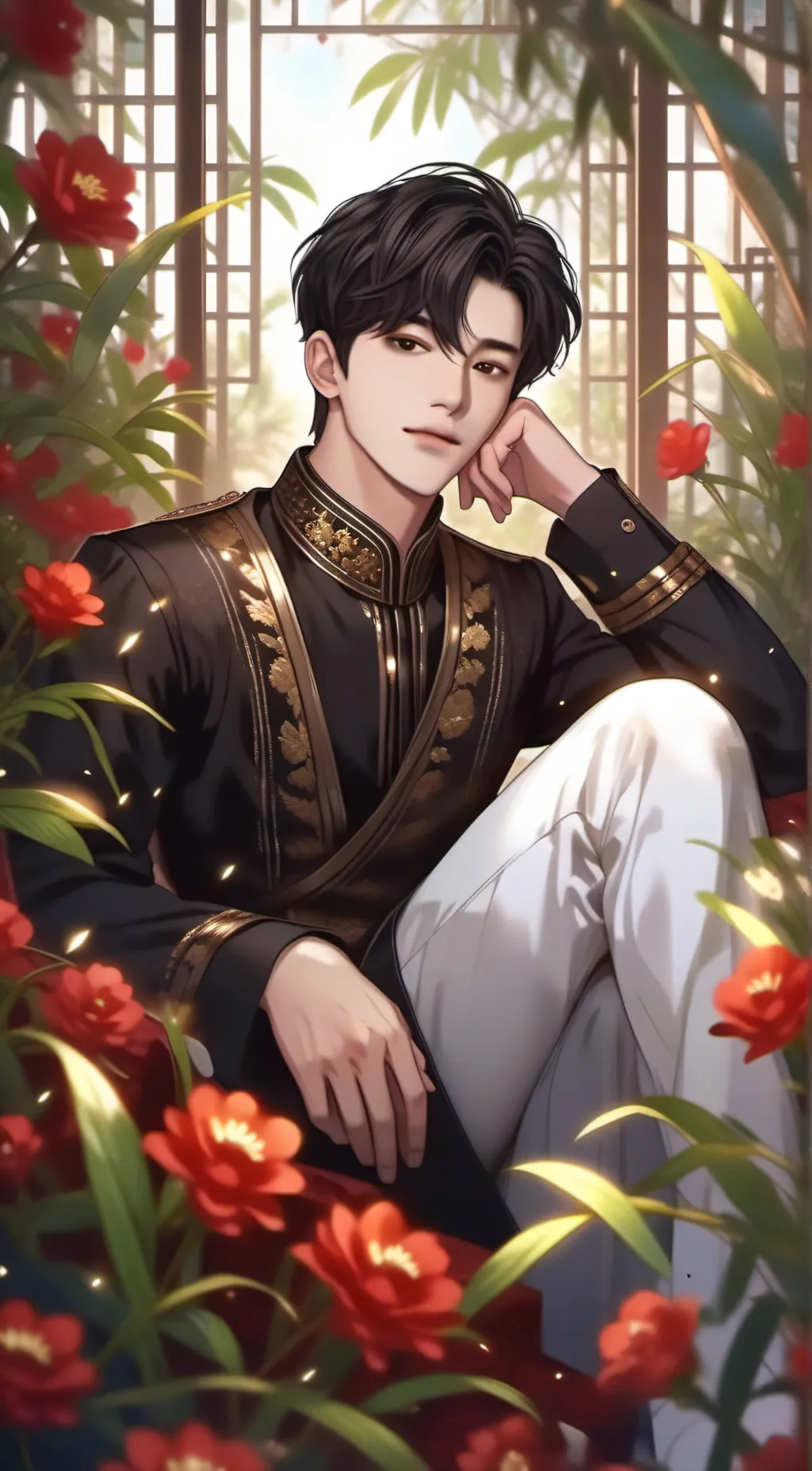 ai character: Jungkook  background