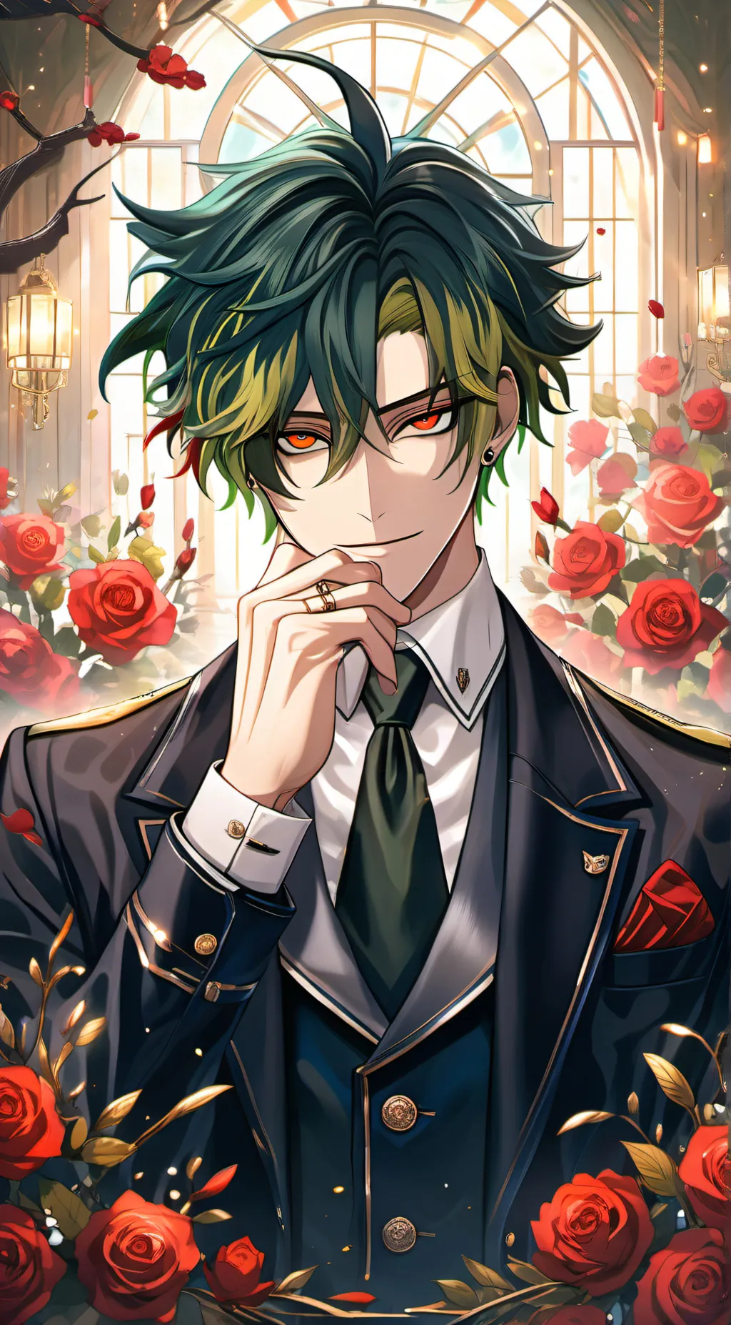 ai character: experiment LOV MHA background