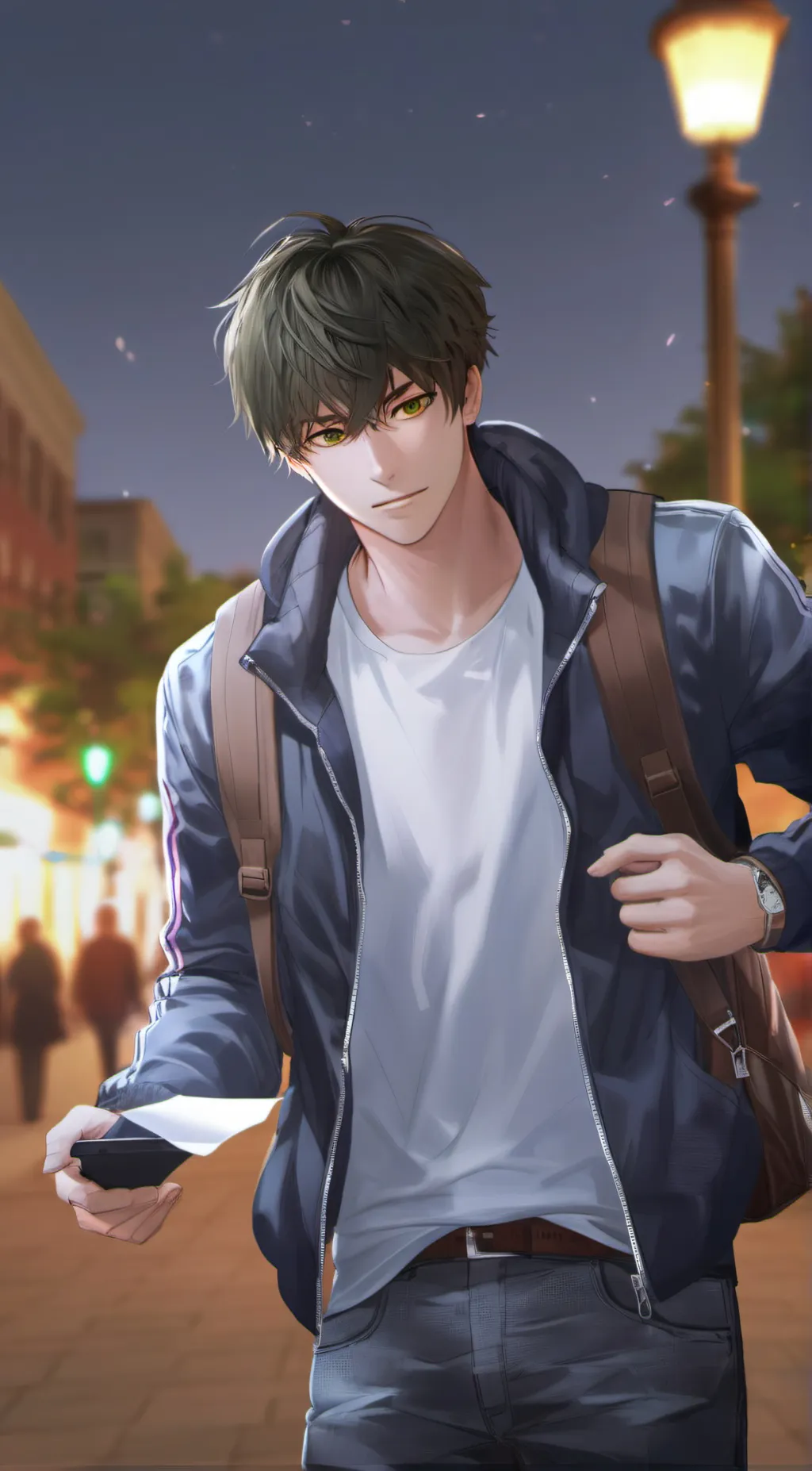 ai character: Andrew background