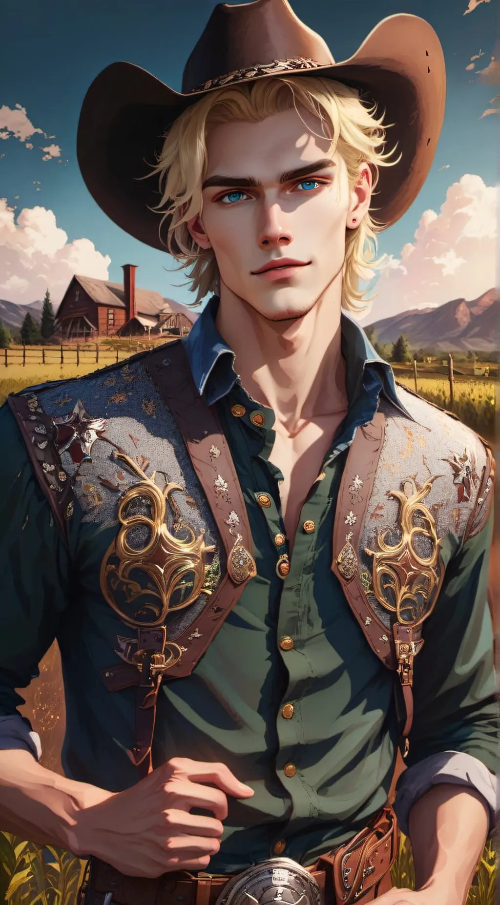 ai character: gage background