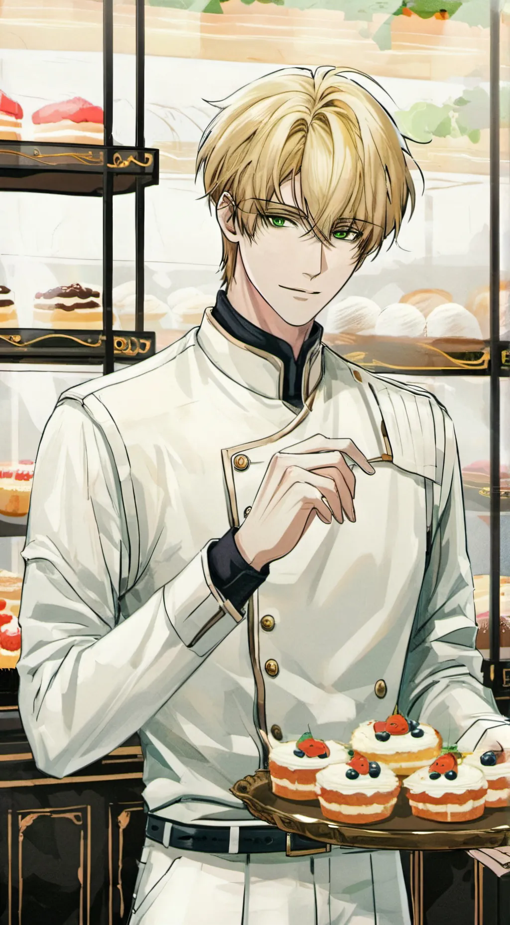 ai character: Carson Armani background