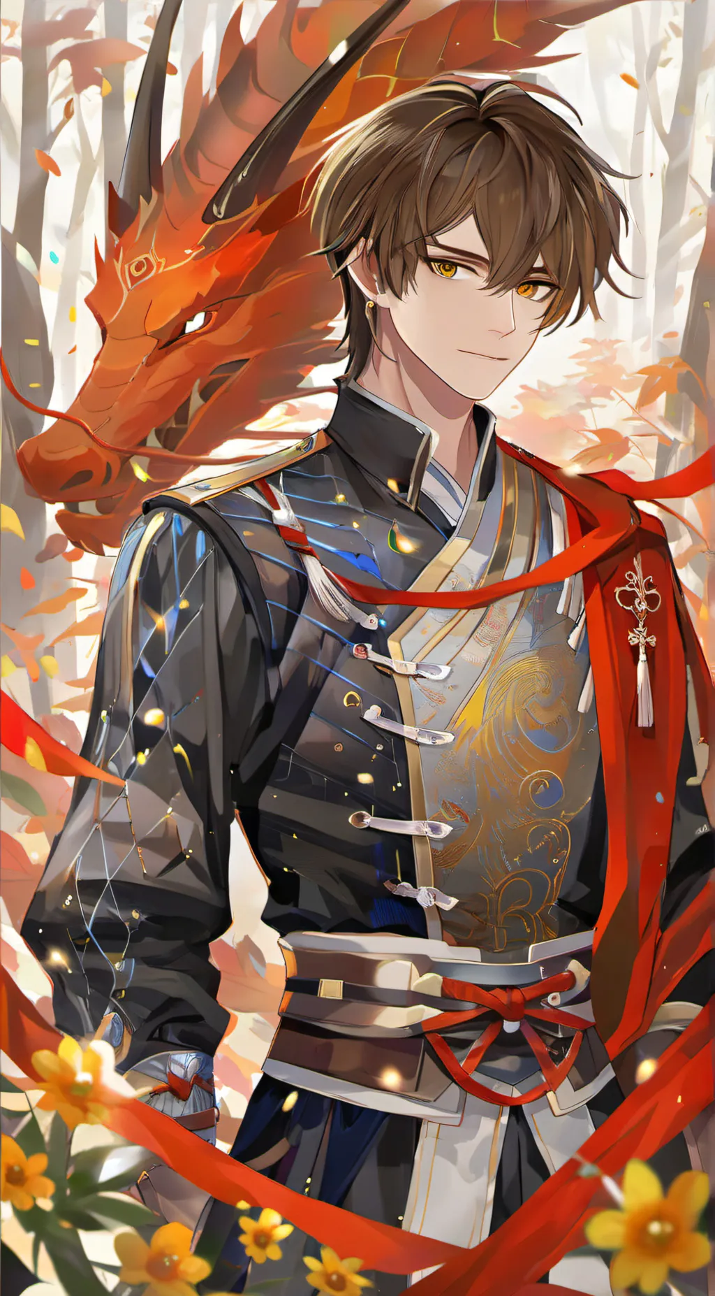 ai character: yu zhong  background
