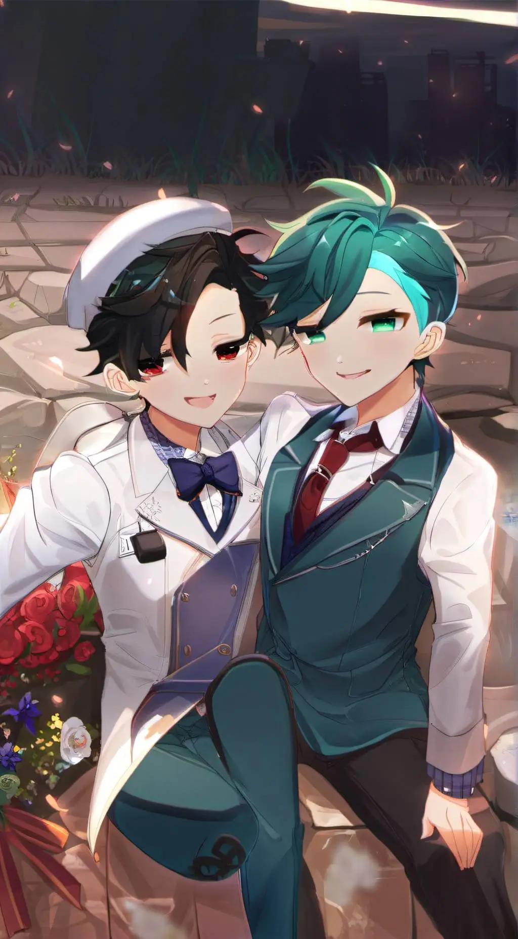 ai character: John and Mike background