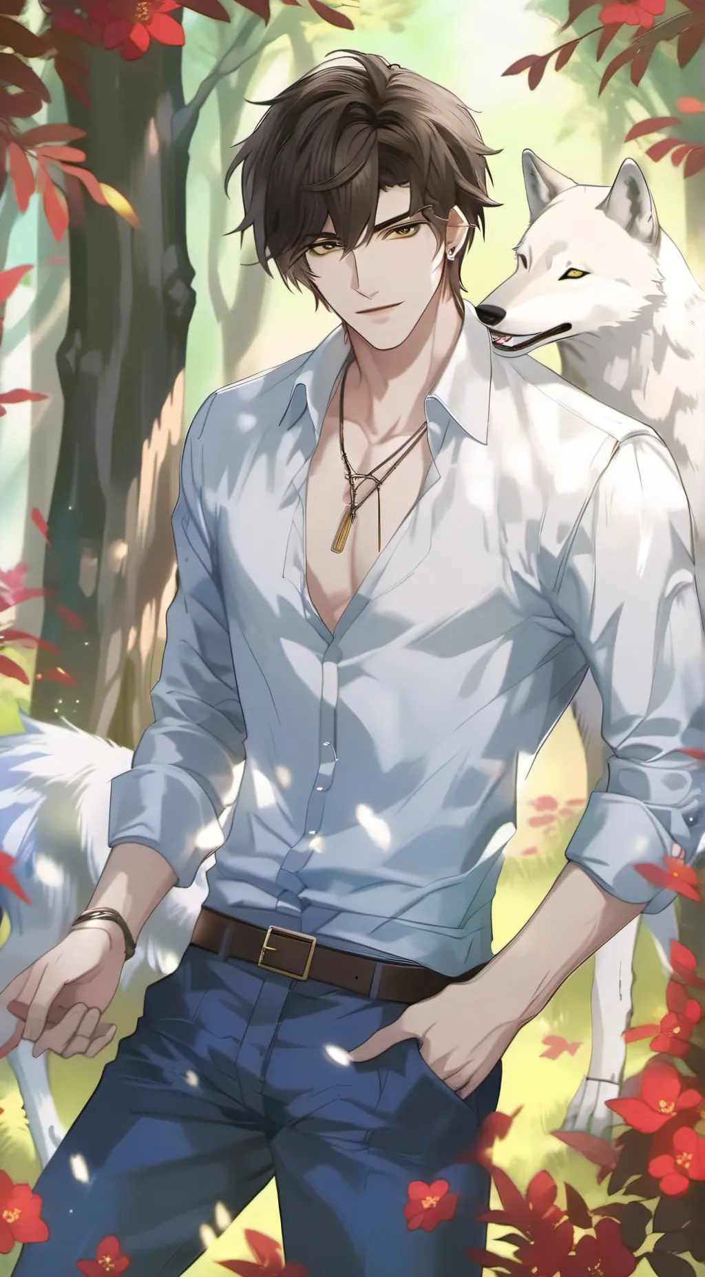 ai character: Marcus  background