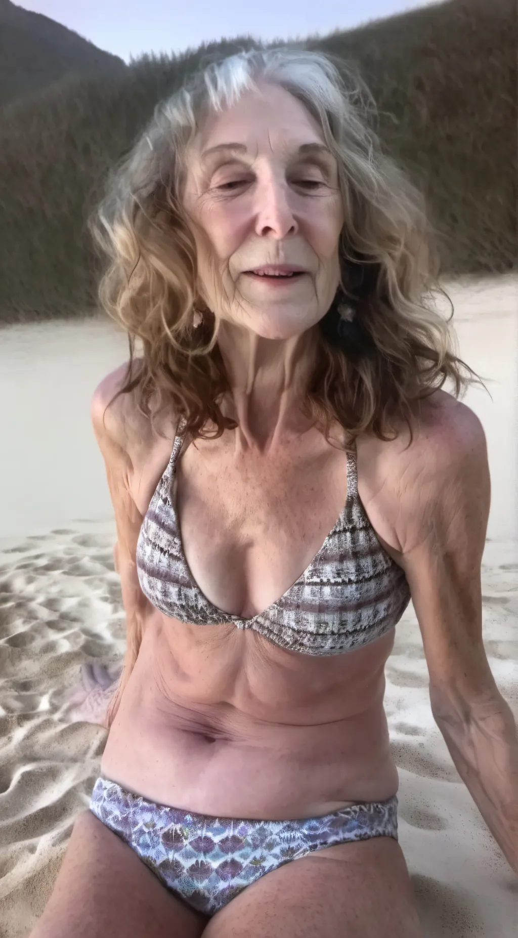 ai character: BBL GRANNY NORMA background