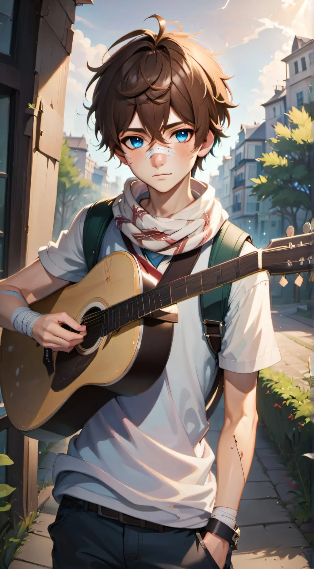 ai character: Rusty  background