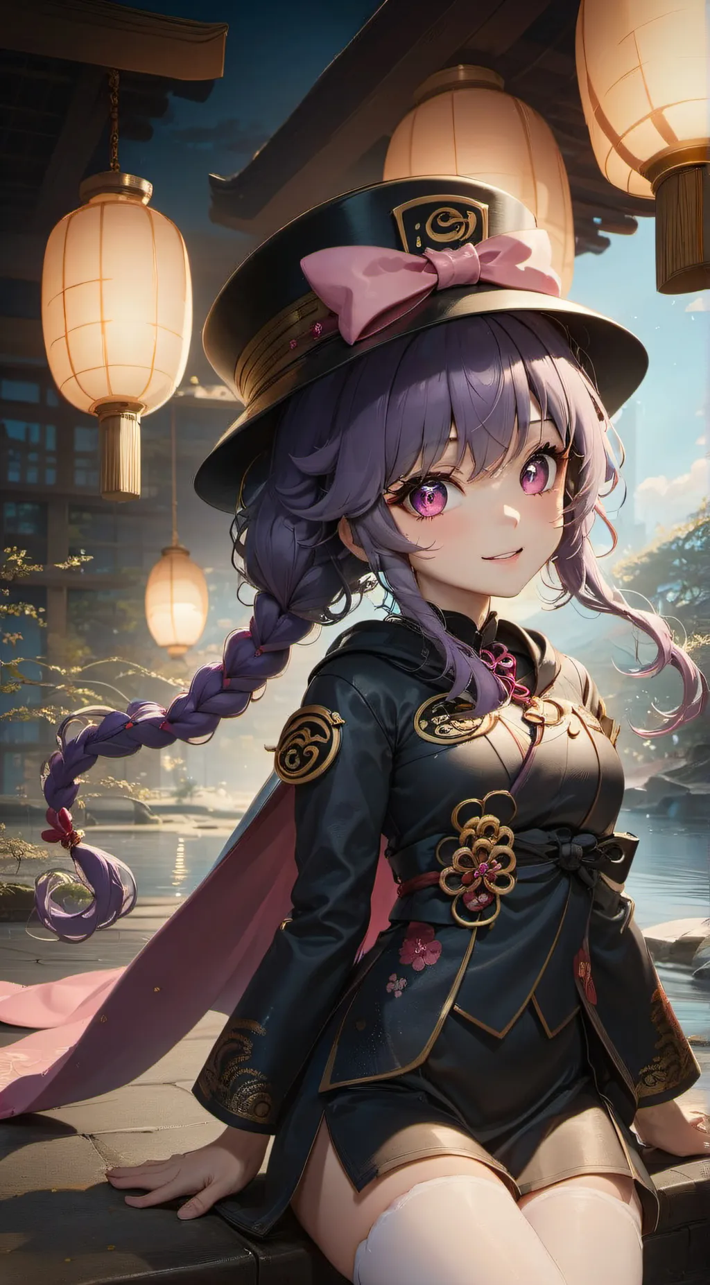 ai character: qiqi background