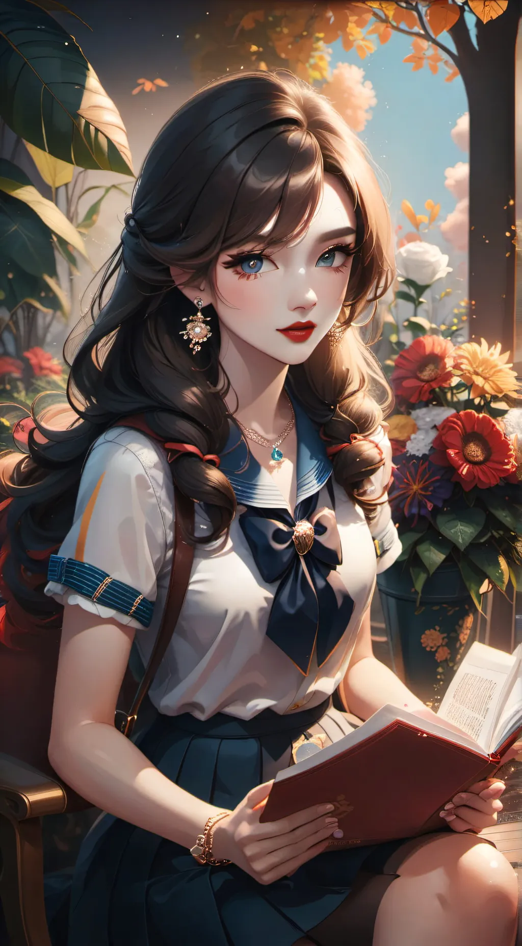 ai character: Mia background