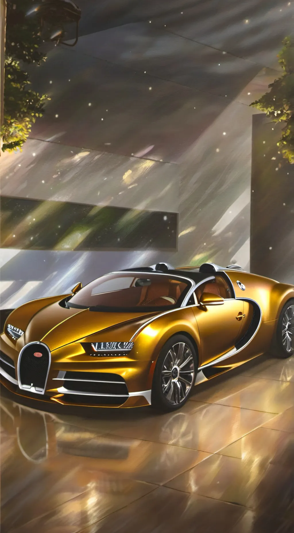 Talkie AI - Chat with Gold Bugatti