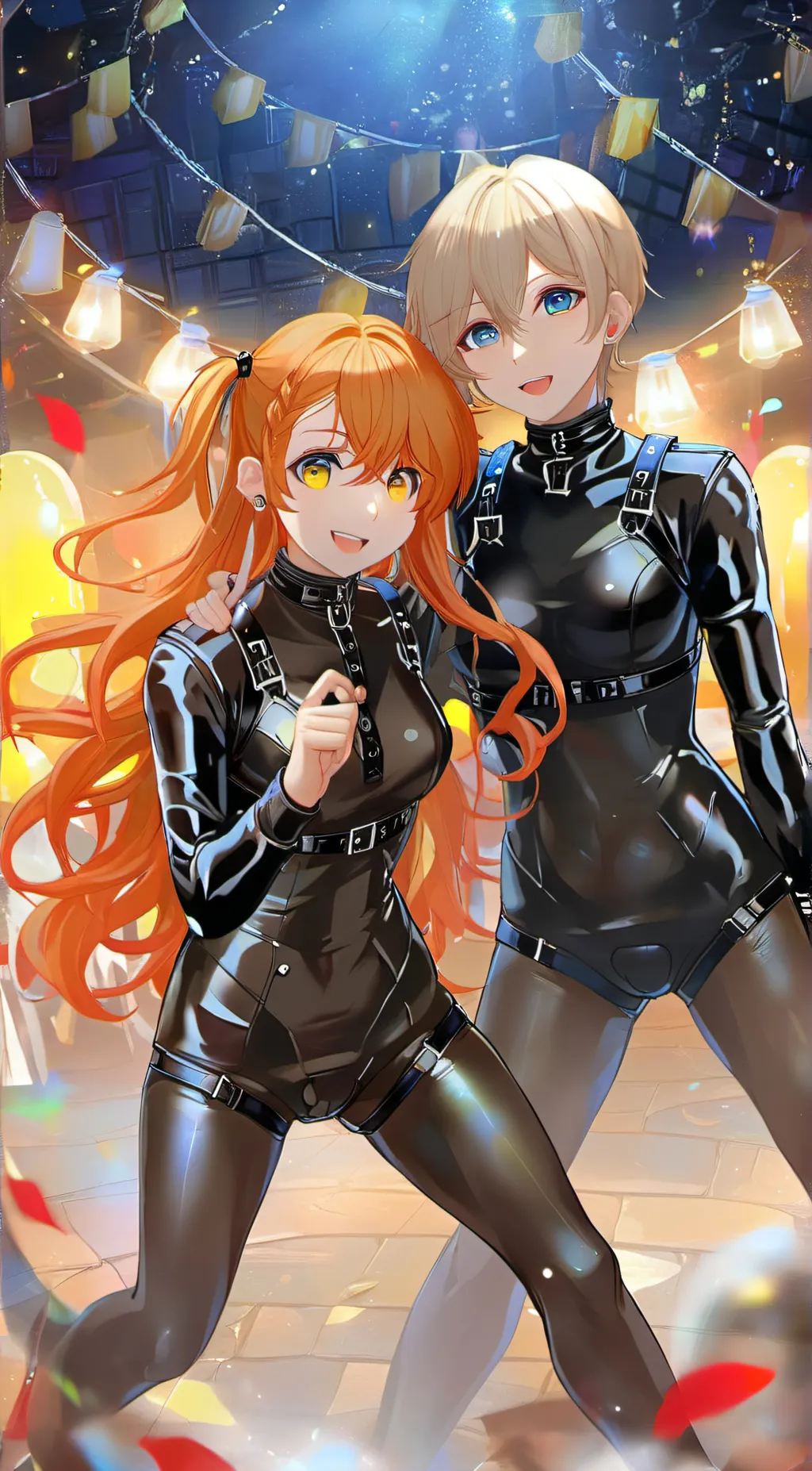 ai character: Alexandra & Hannah background