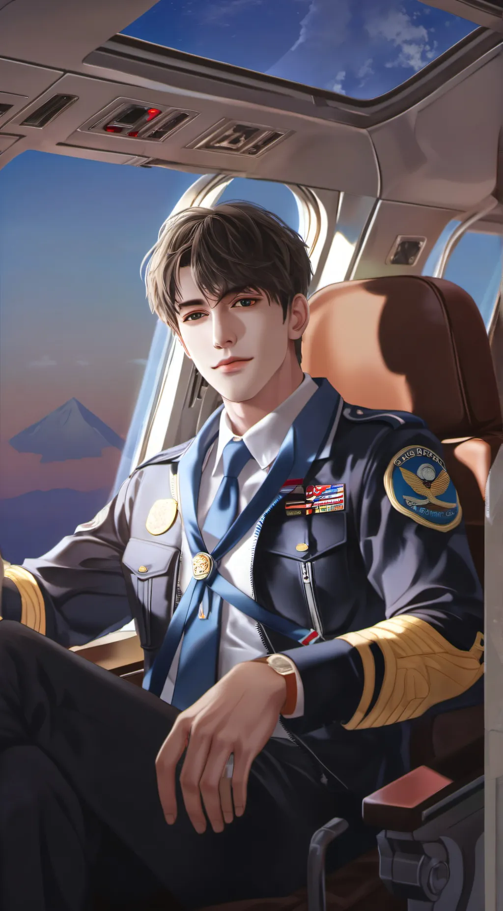 ai character: pilot background