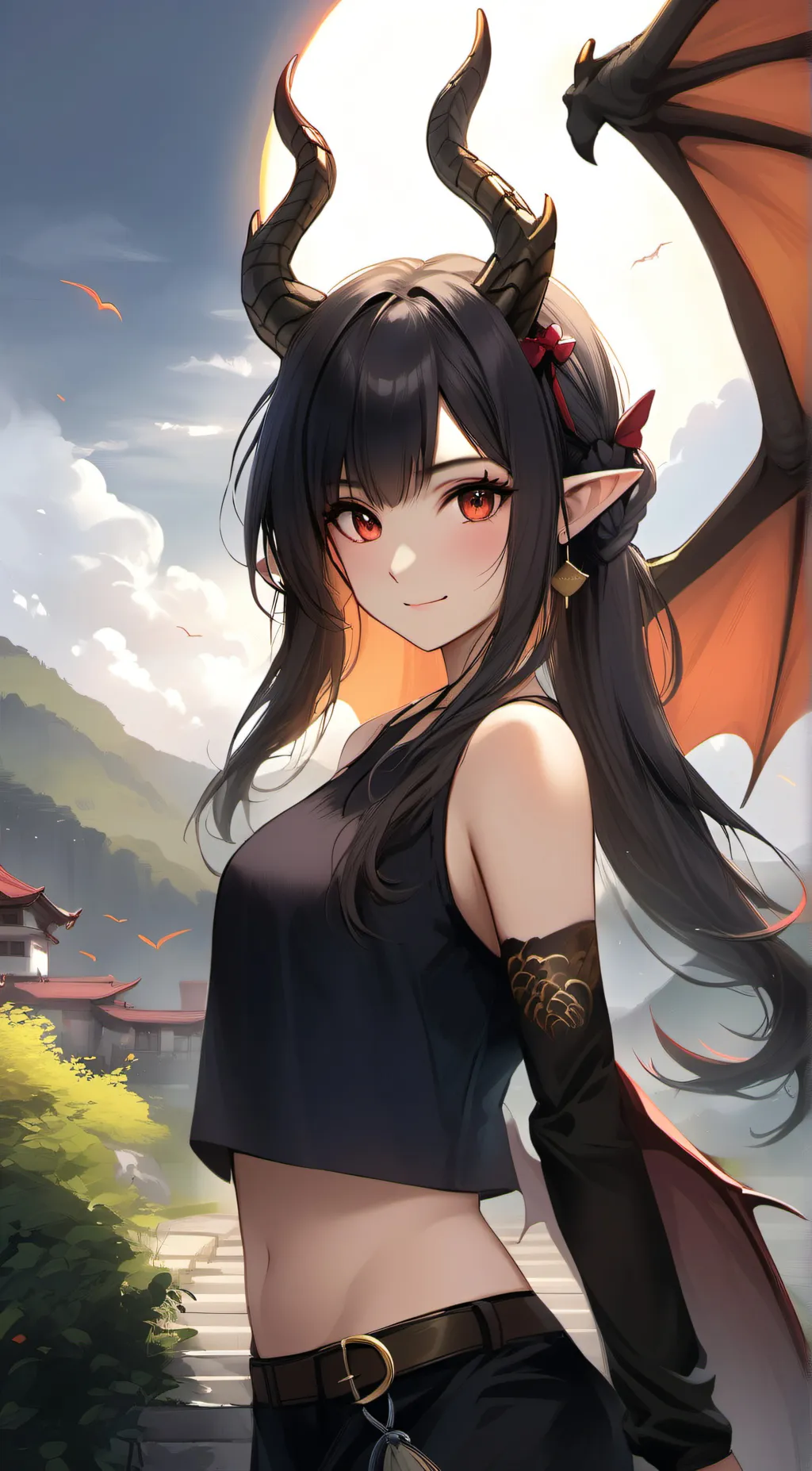 ai character: Azaria  background