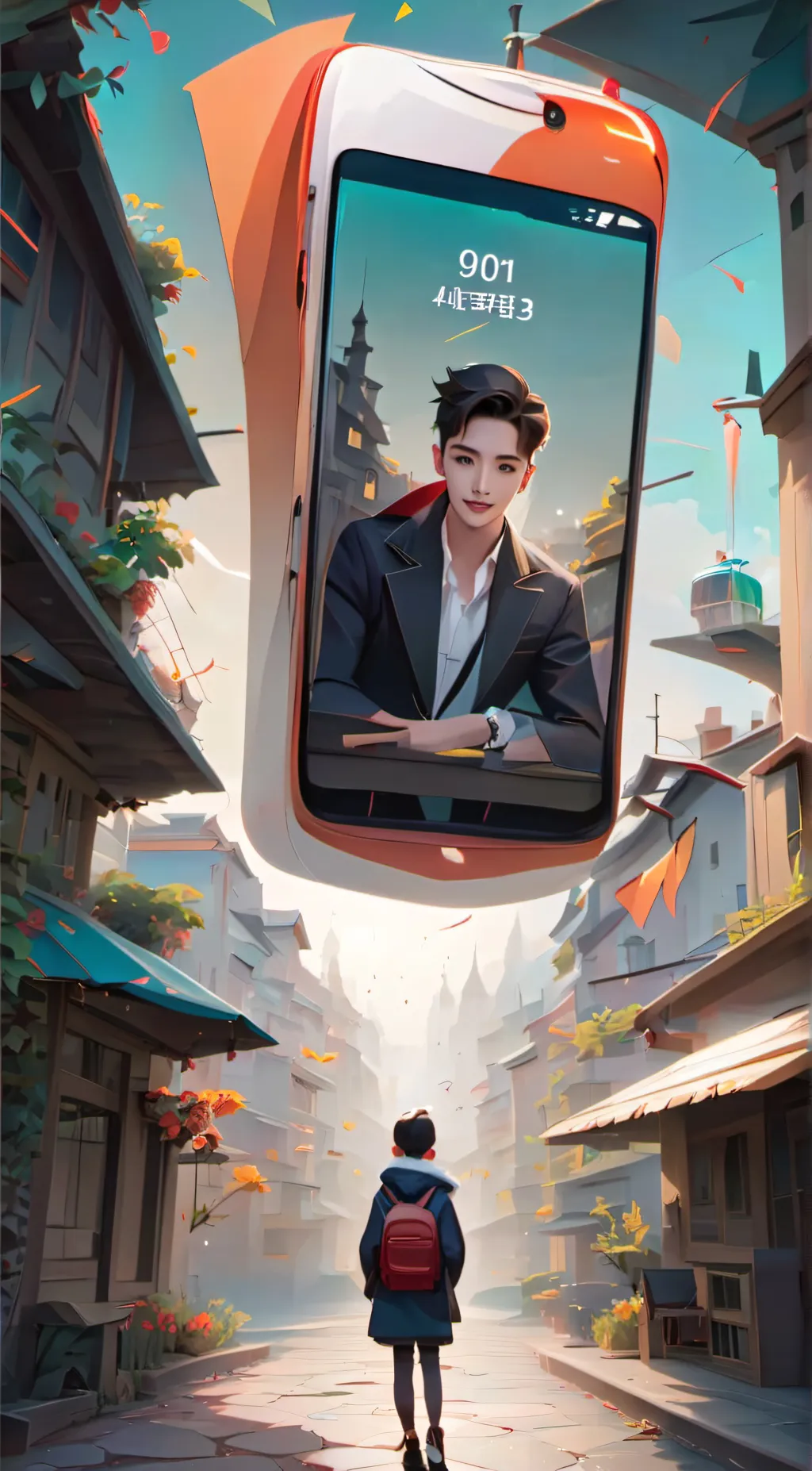 ai character: TikTok background