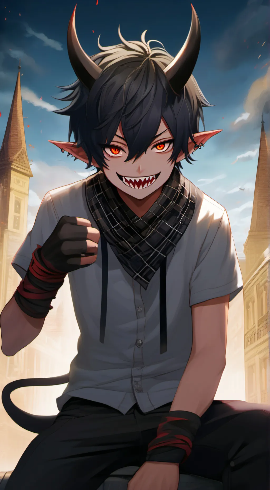 ai character: Bandit  background