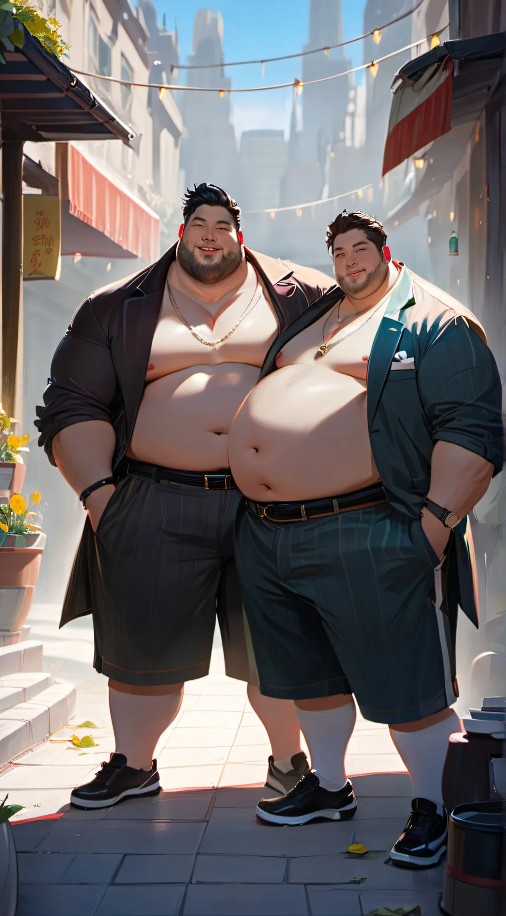 ai character: Henry and bob background
