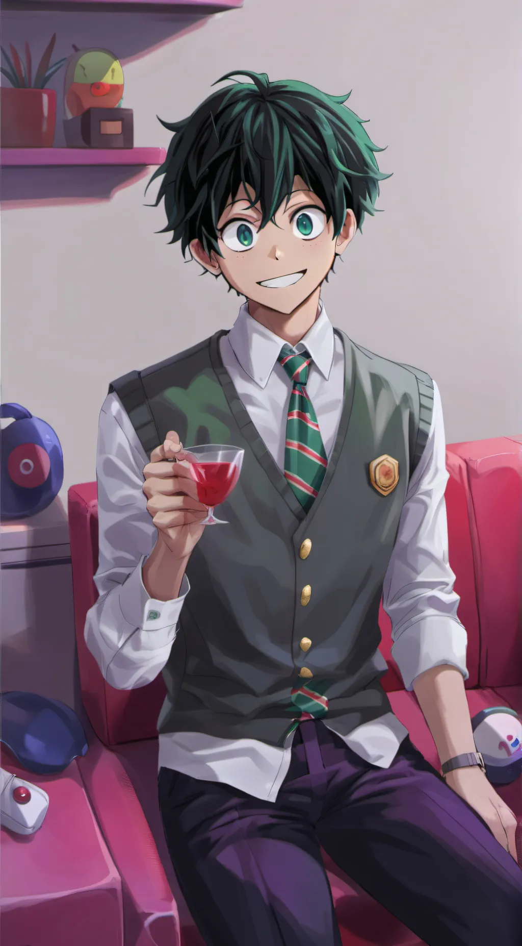 ai character: MHA background