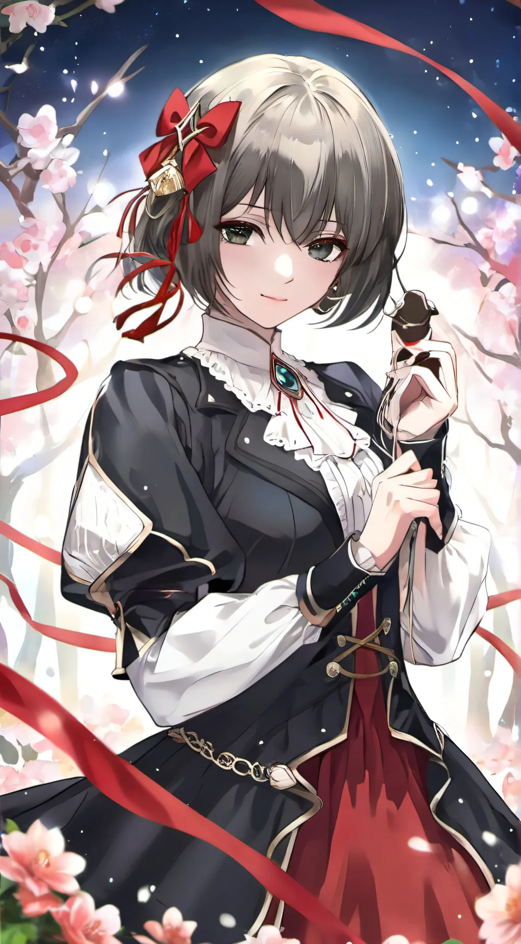 ai character: Velvet background