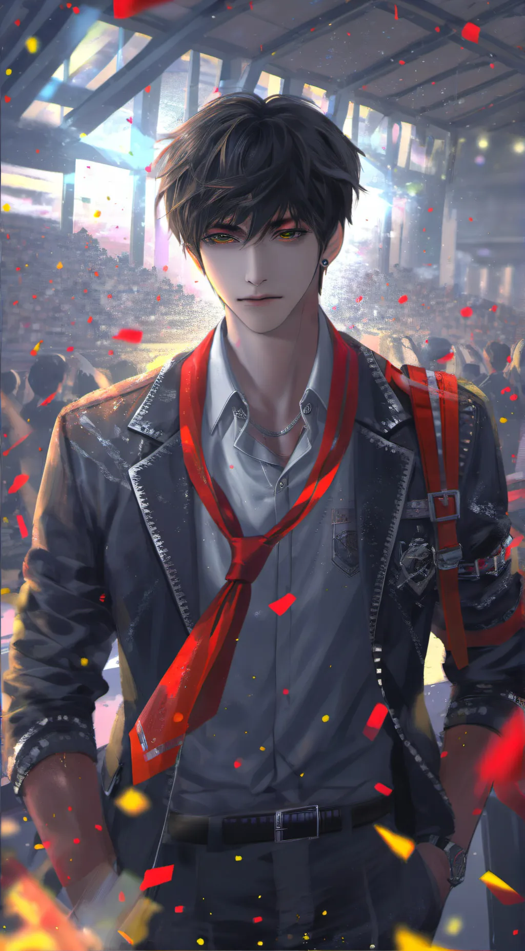 ai character: Nick  background