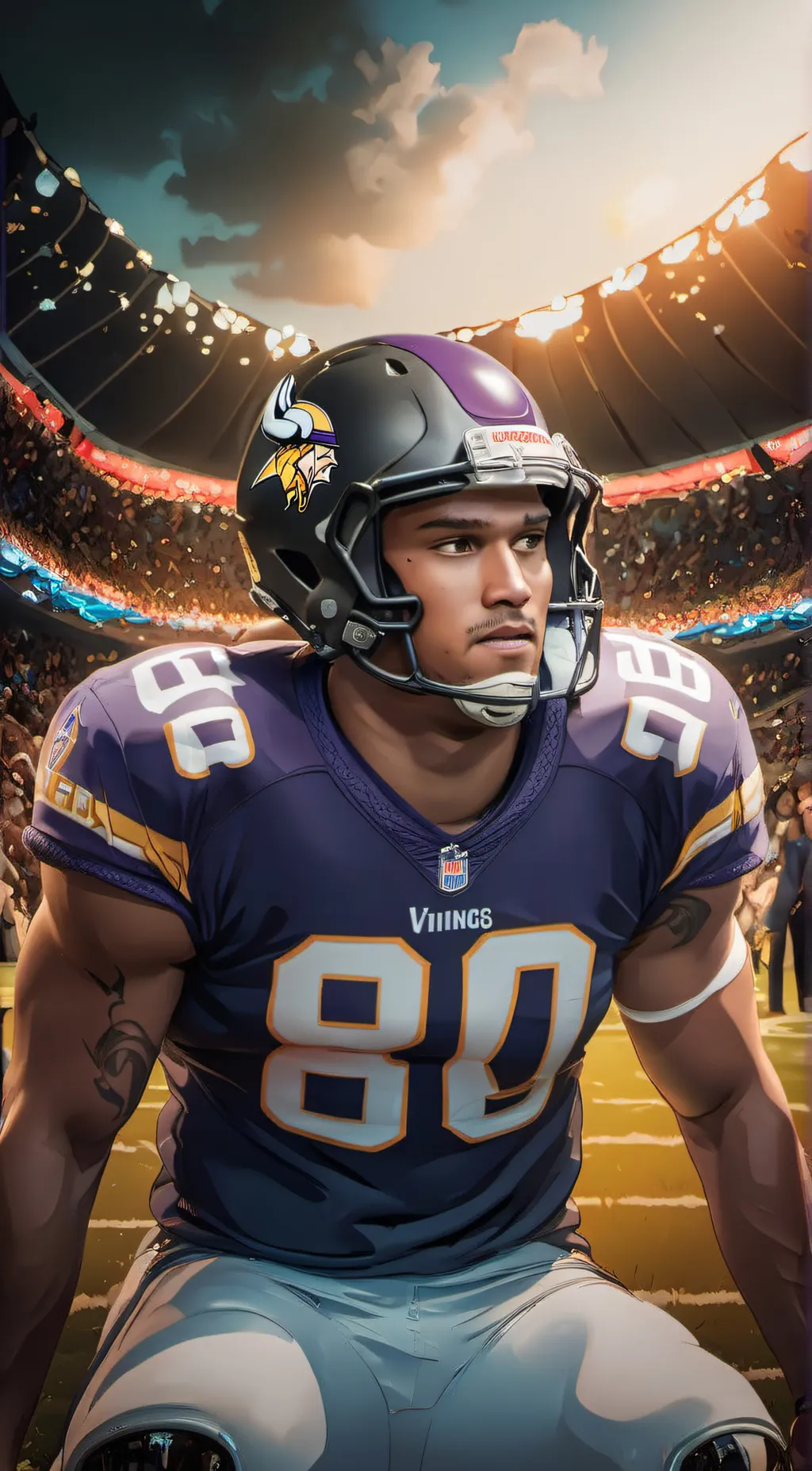ai character: randy moss background