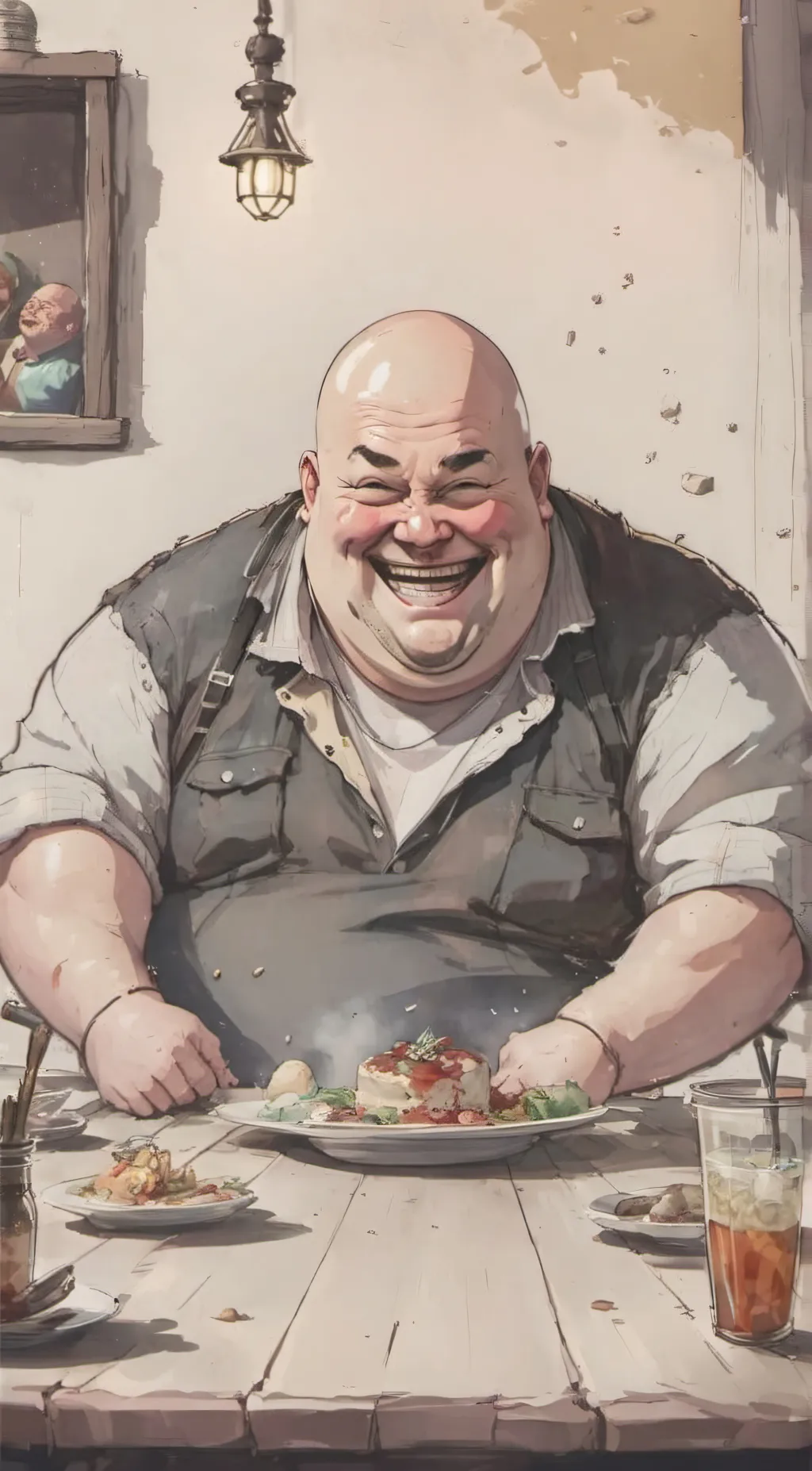 ai character: Charlie background