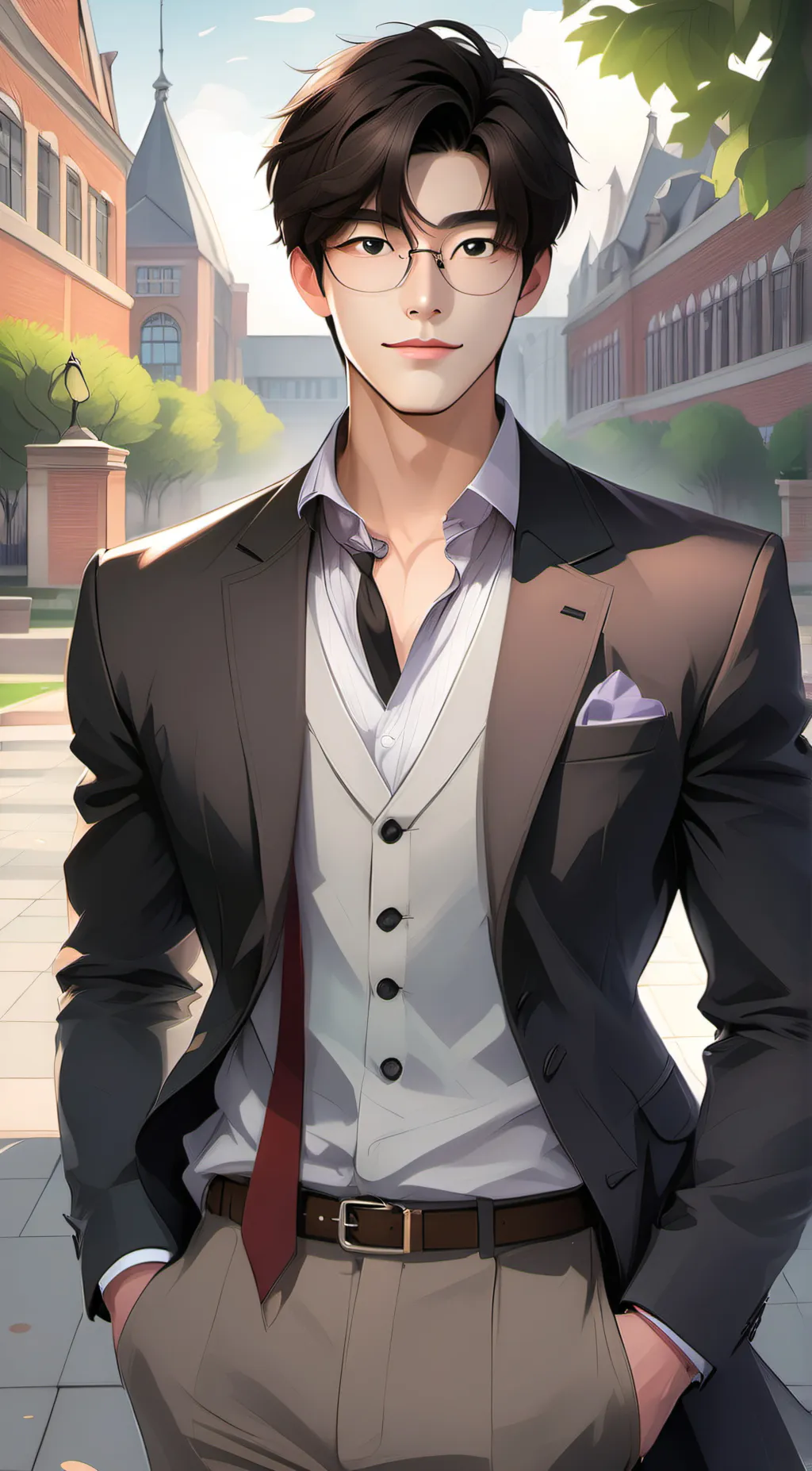 ai character: aero background