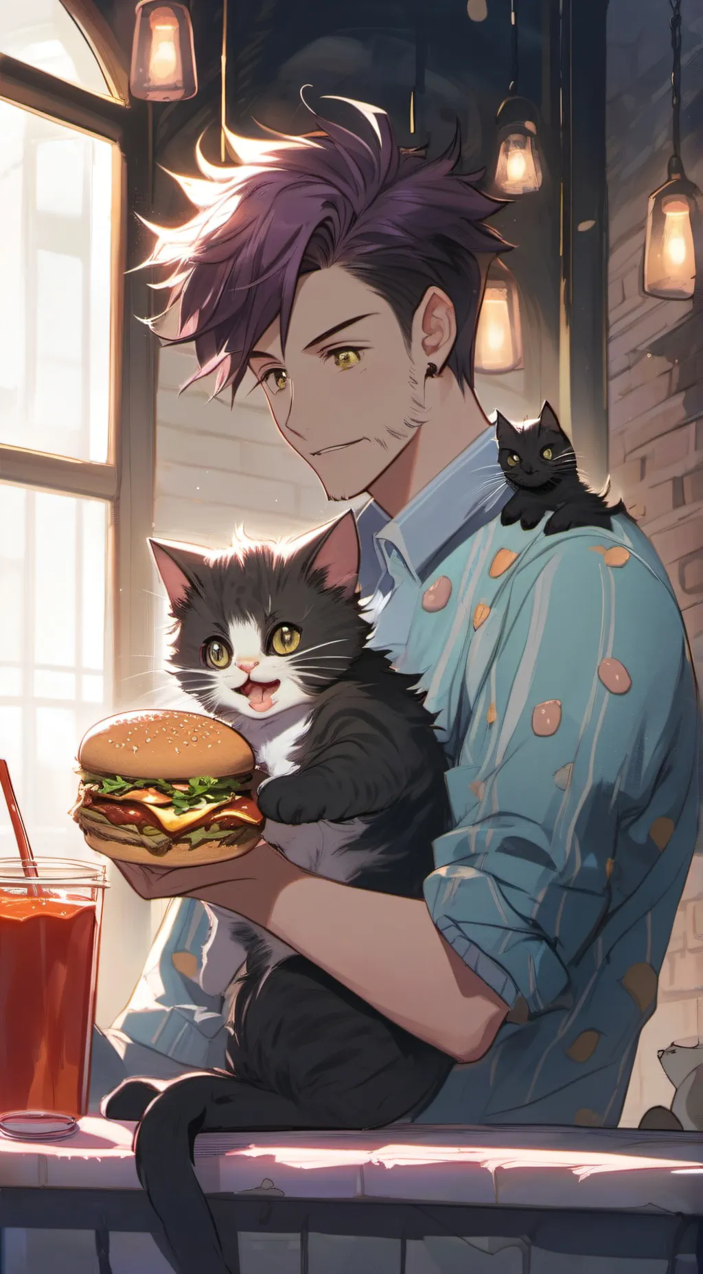 ai character: ken and emma background