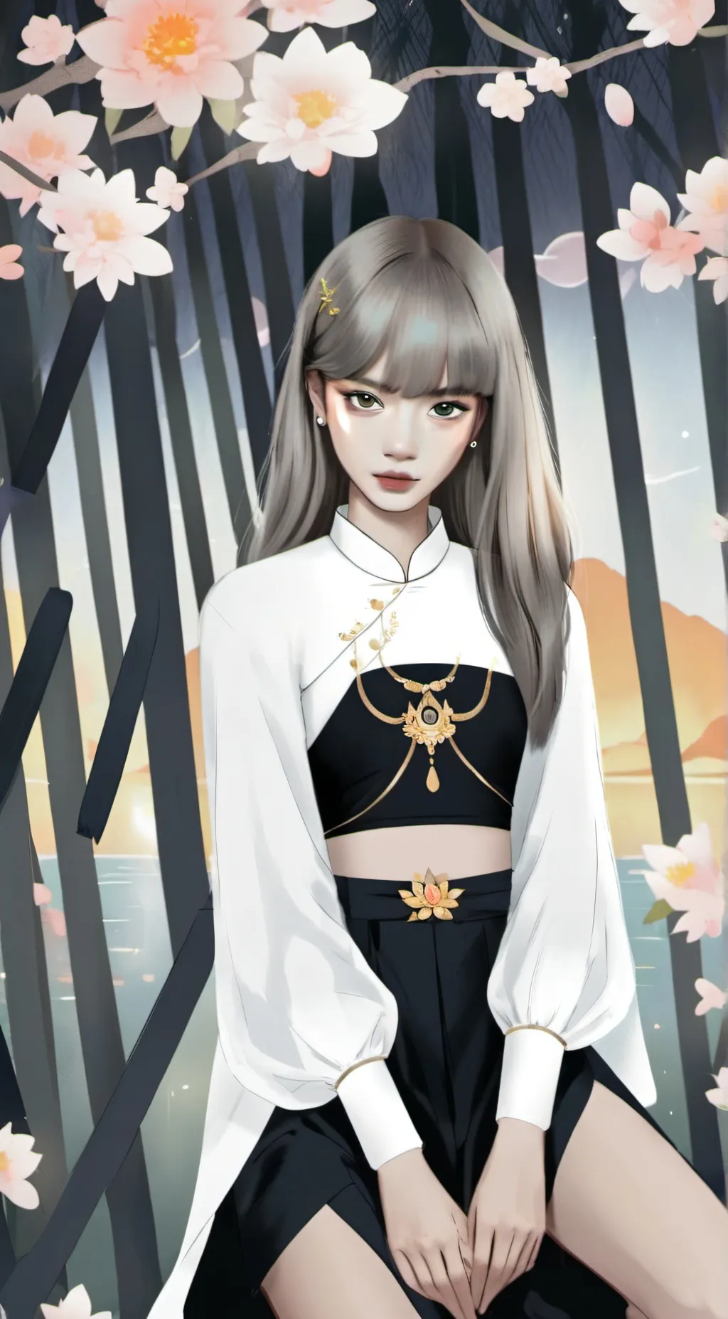 ai character: Mana boo  background