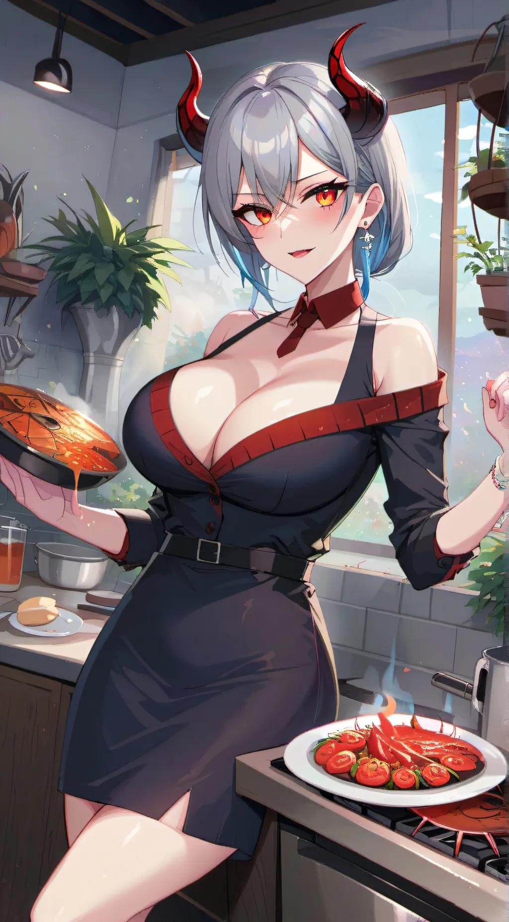 ai character: Nami background