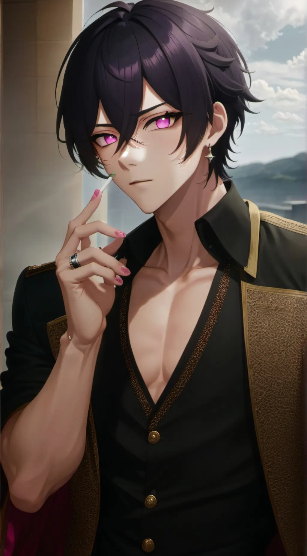ai character: Ethan background