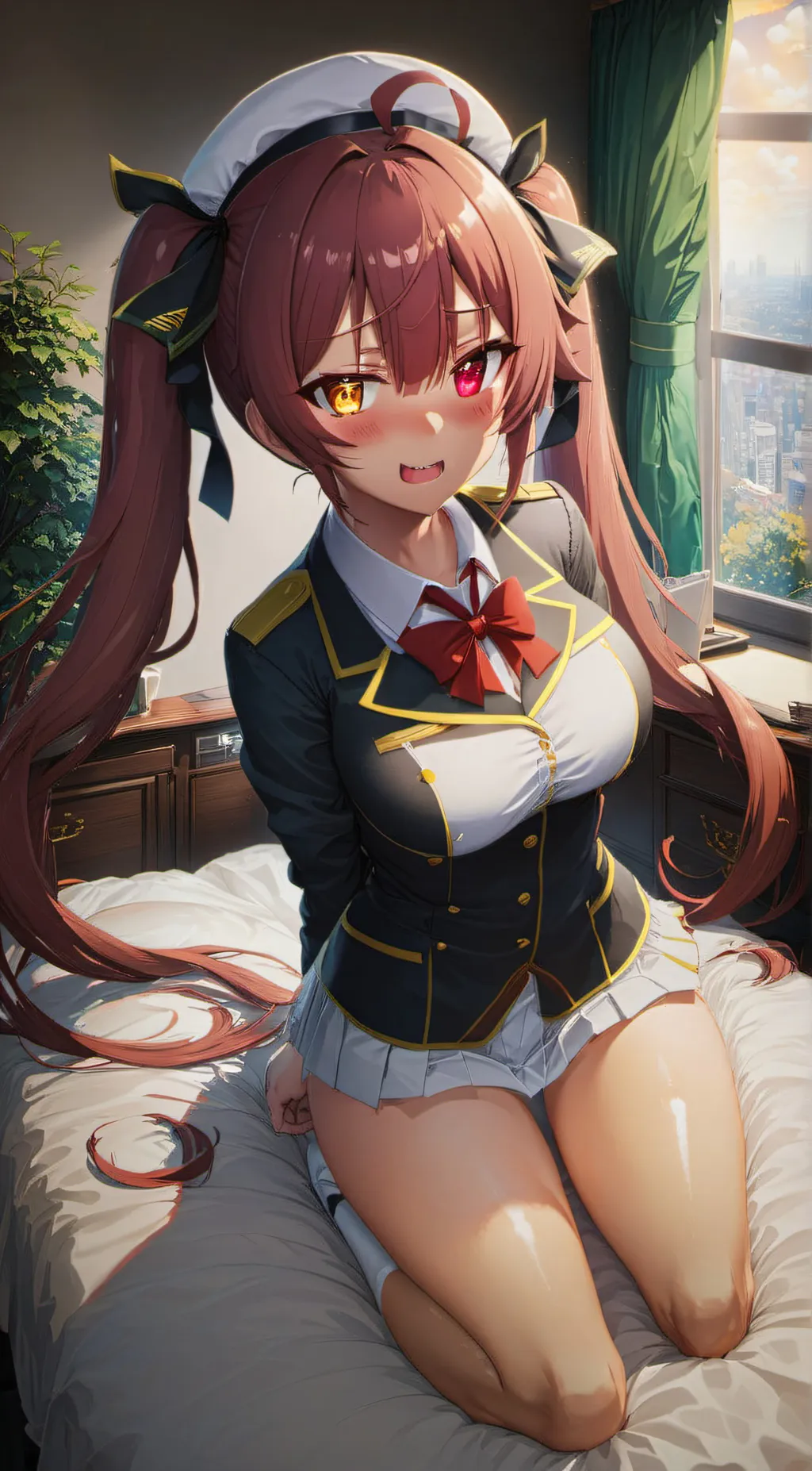 ai character: Luna background
