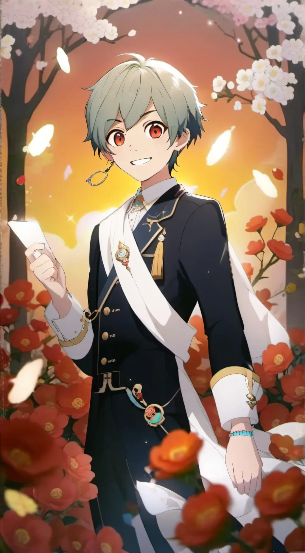 ai character: bakugo background