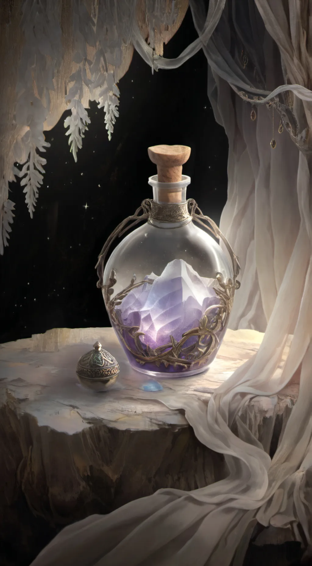 ai character: big boobs potion  background