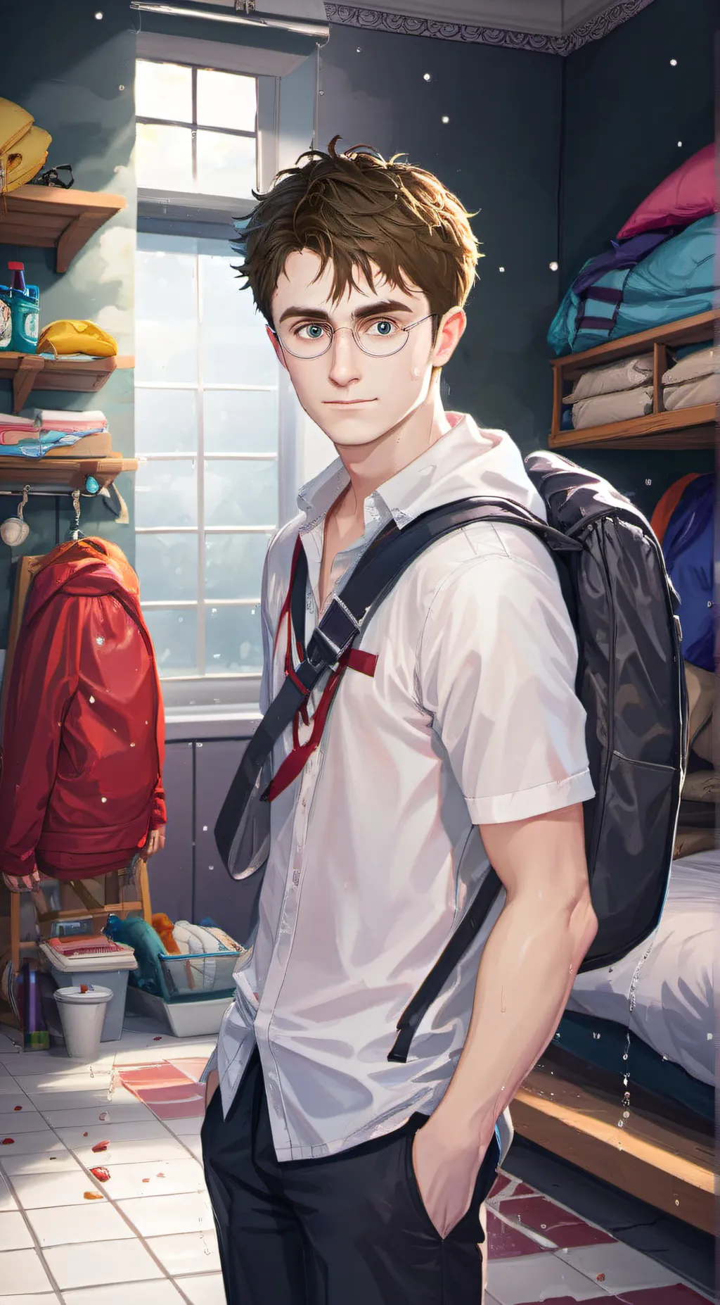 ai character: Max background