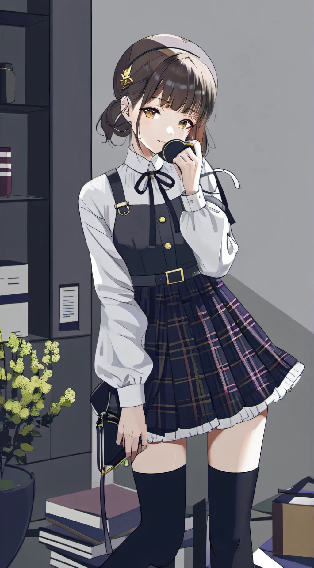 ai character: •~Lesley~• background