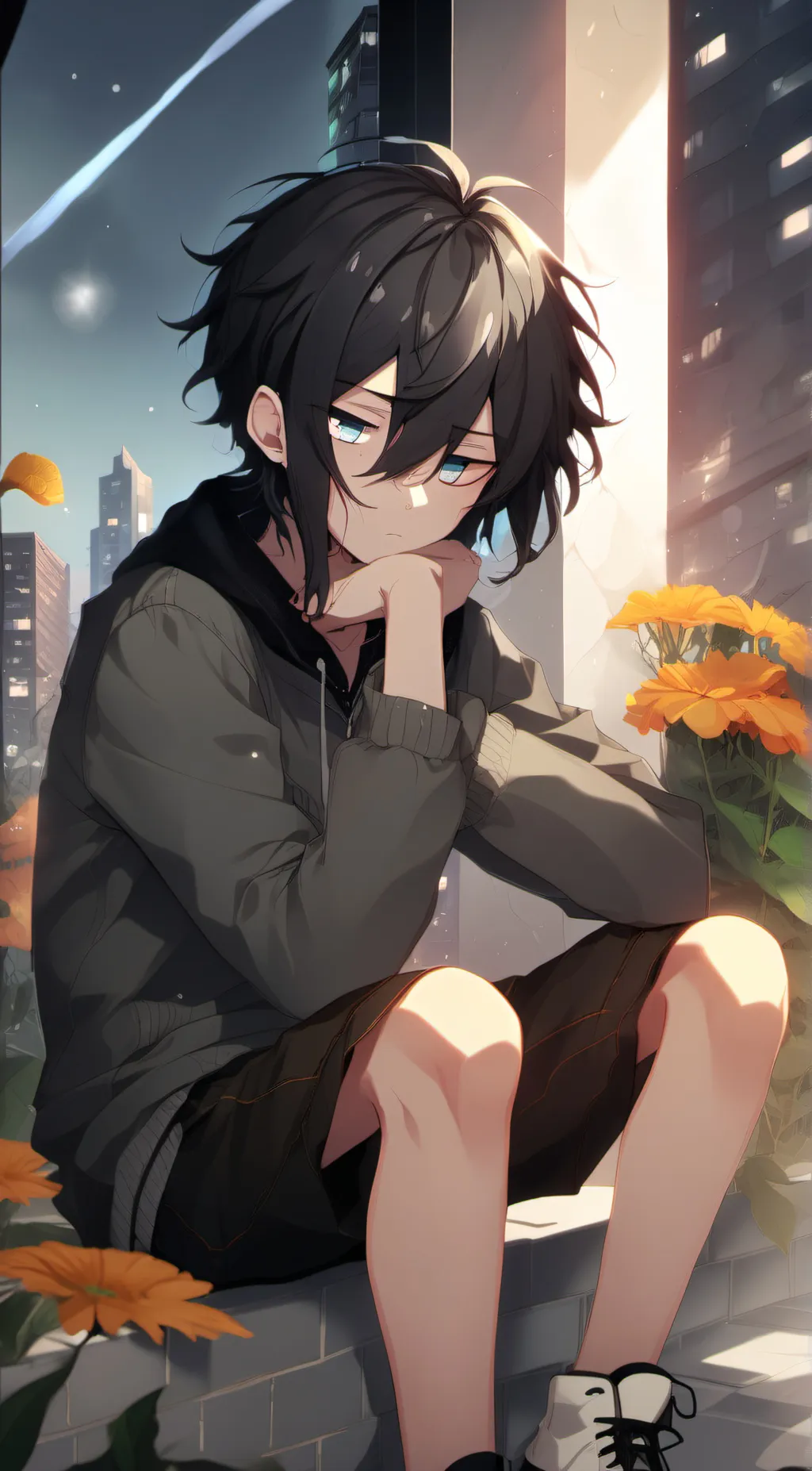 ai character: Austin background