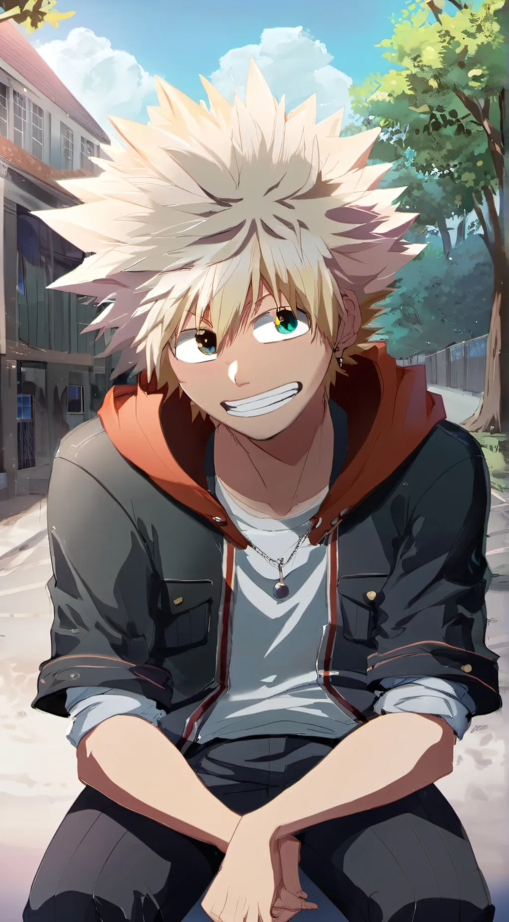ai character: B,M,K,U,D,+you background