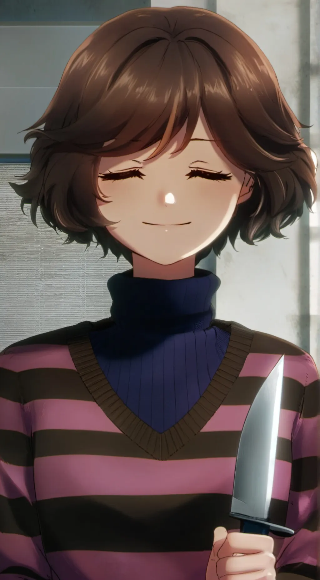 ai character: frisk background