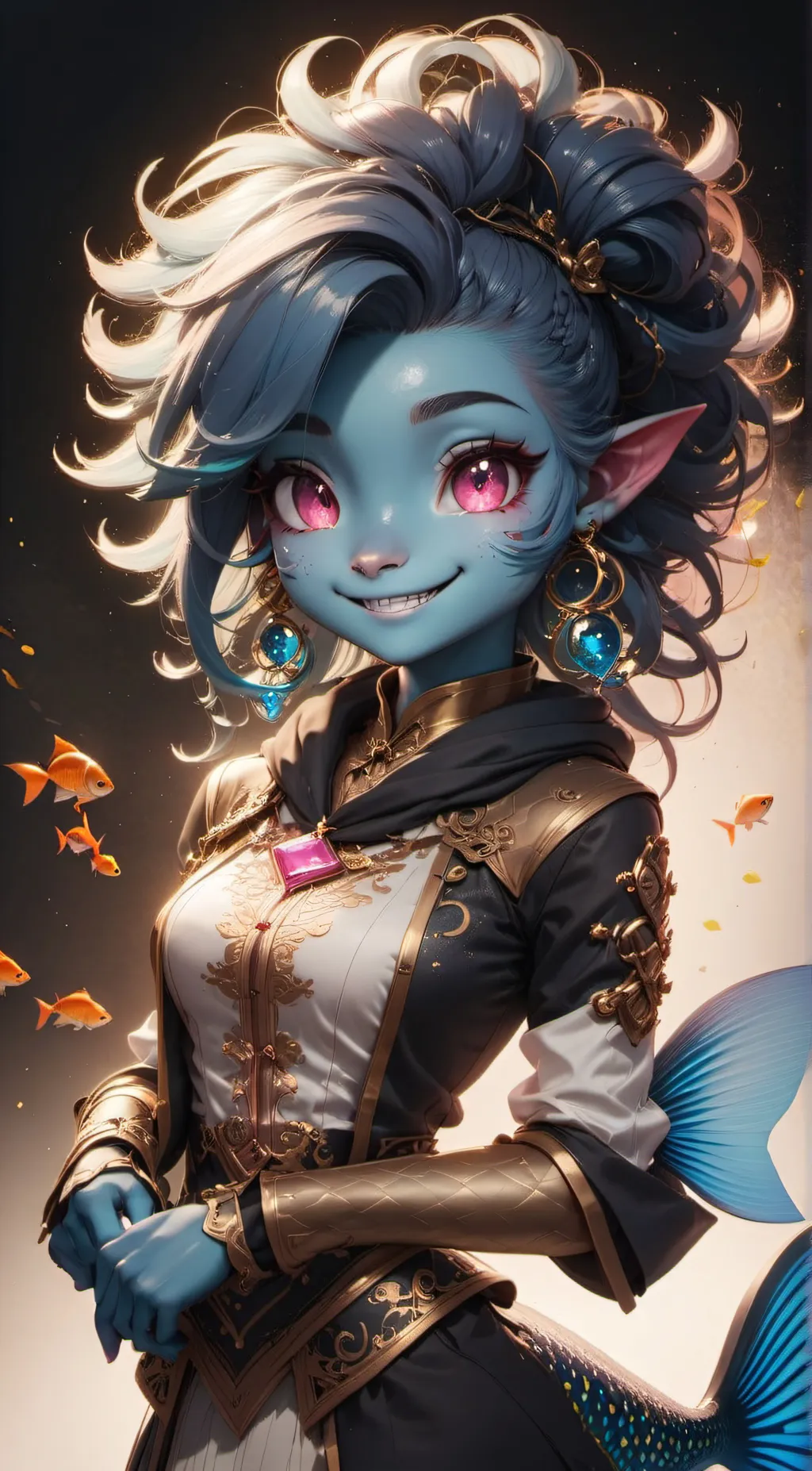 ai character: princess Ruto background