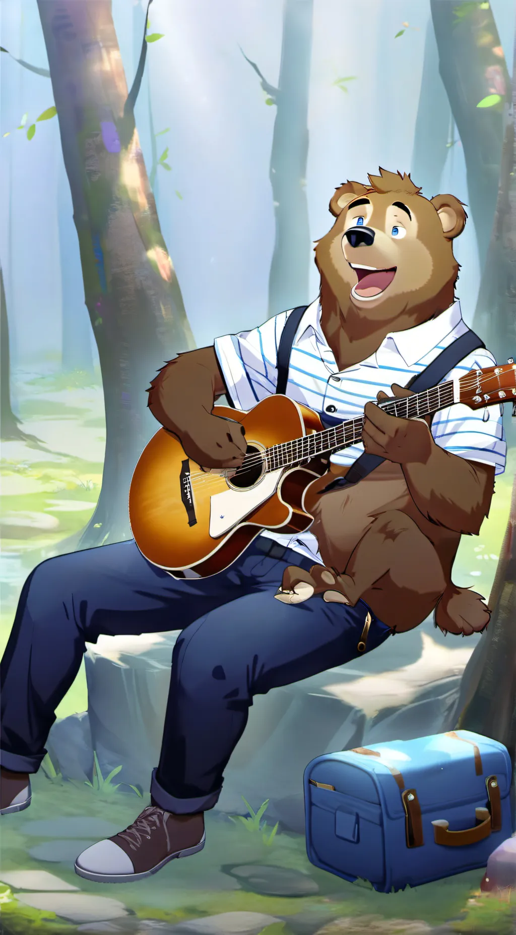 ai character: Billy Bob Brockail background