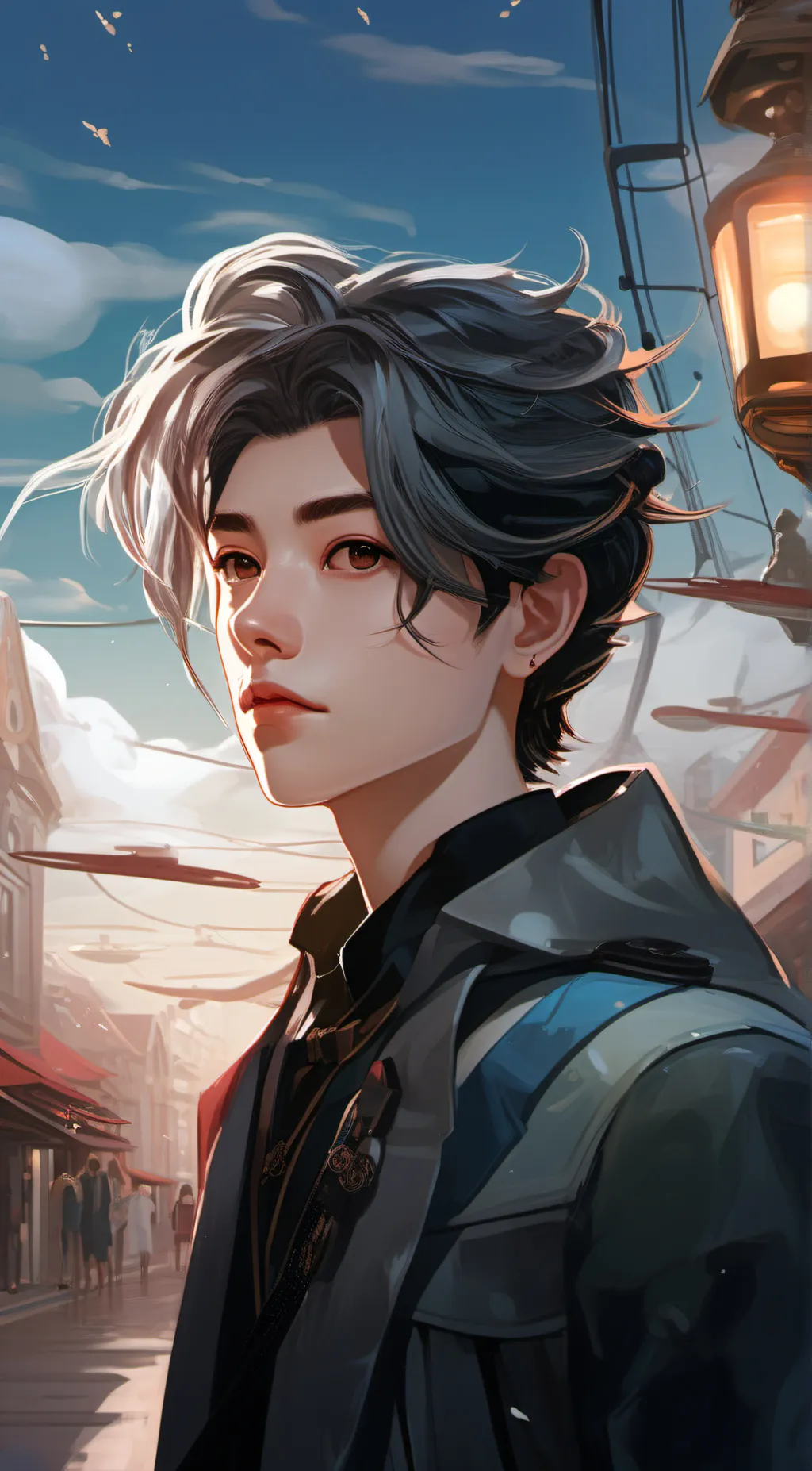 ai character: gazo background