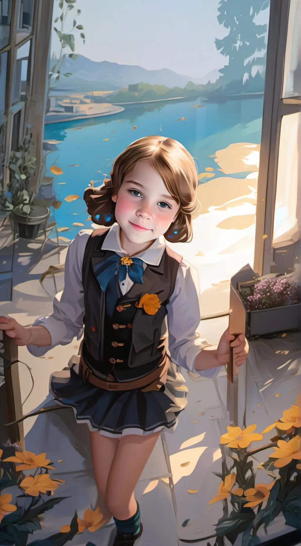 ai character: 𝕊𝕦𝕟𝕟𝕪 background