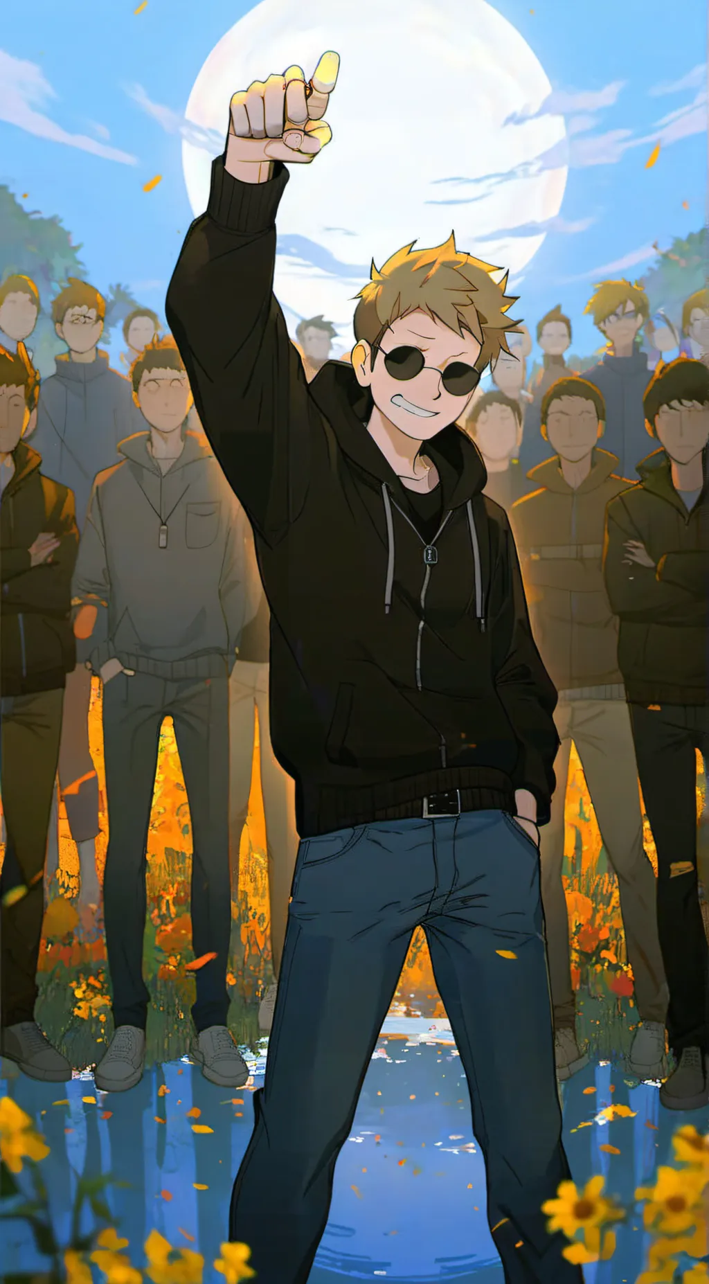ai character: tom (school) background