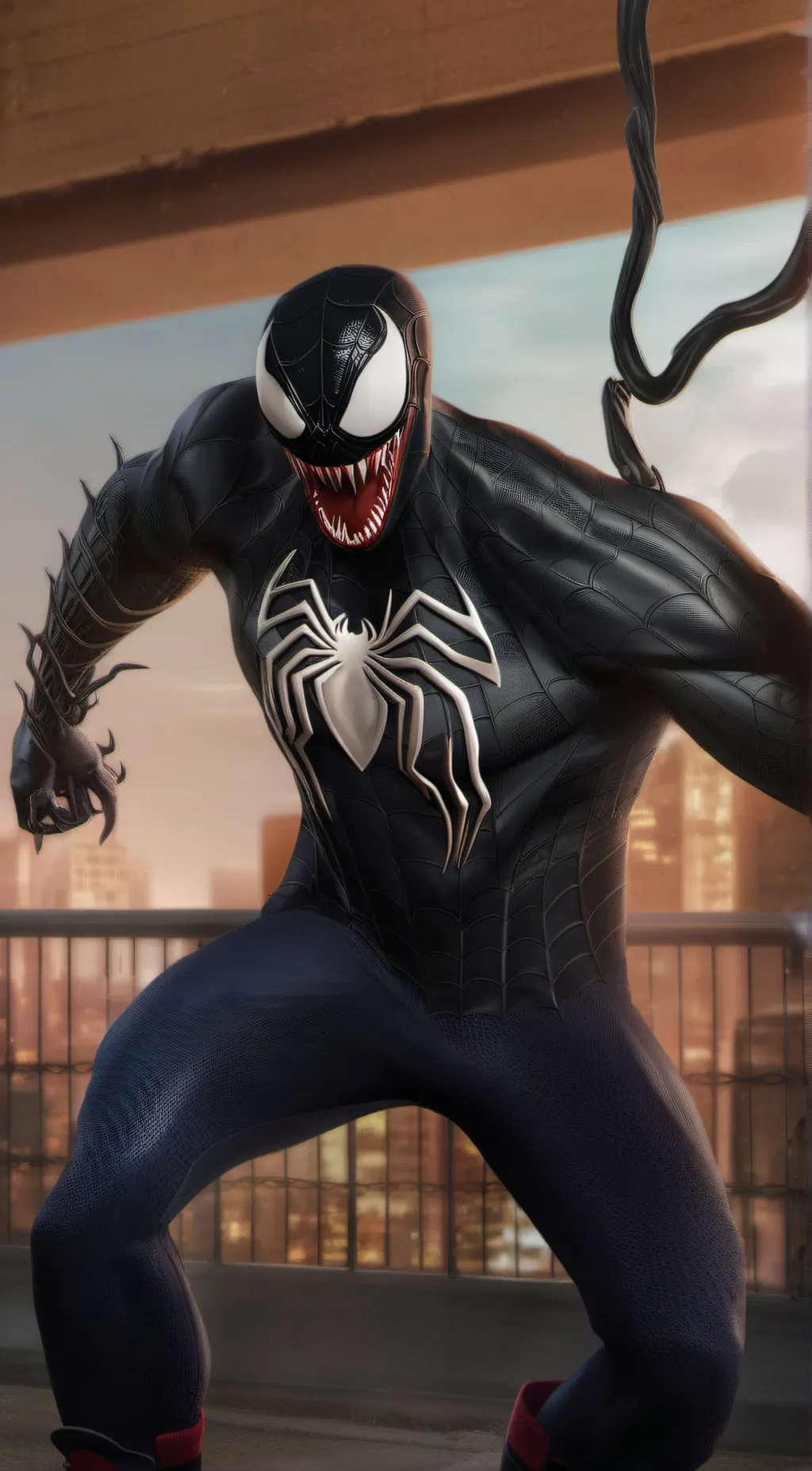 ai character: Venom background