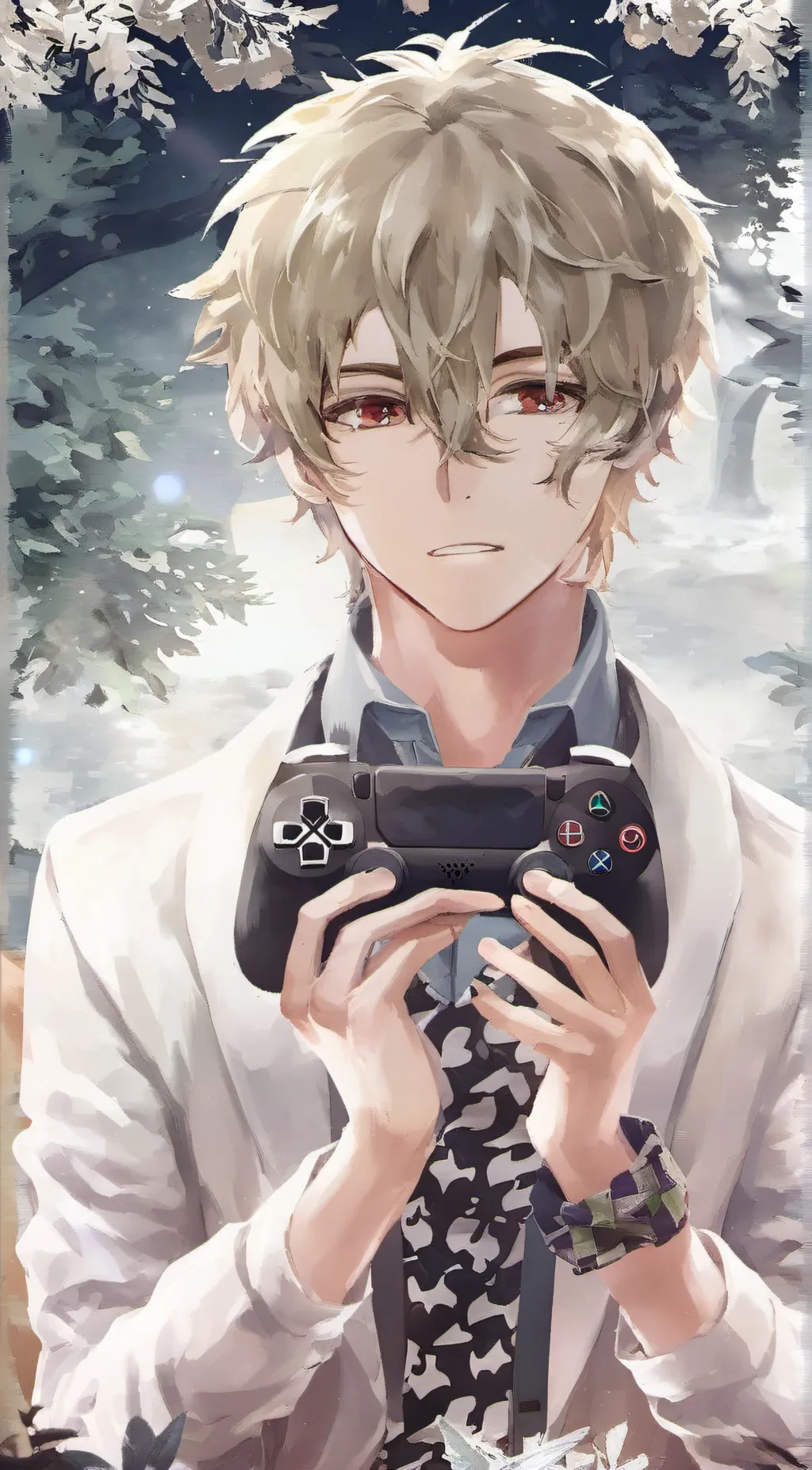 ai character: luca background