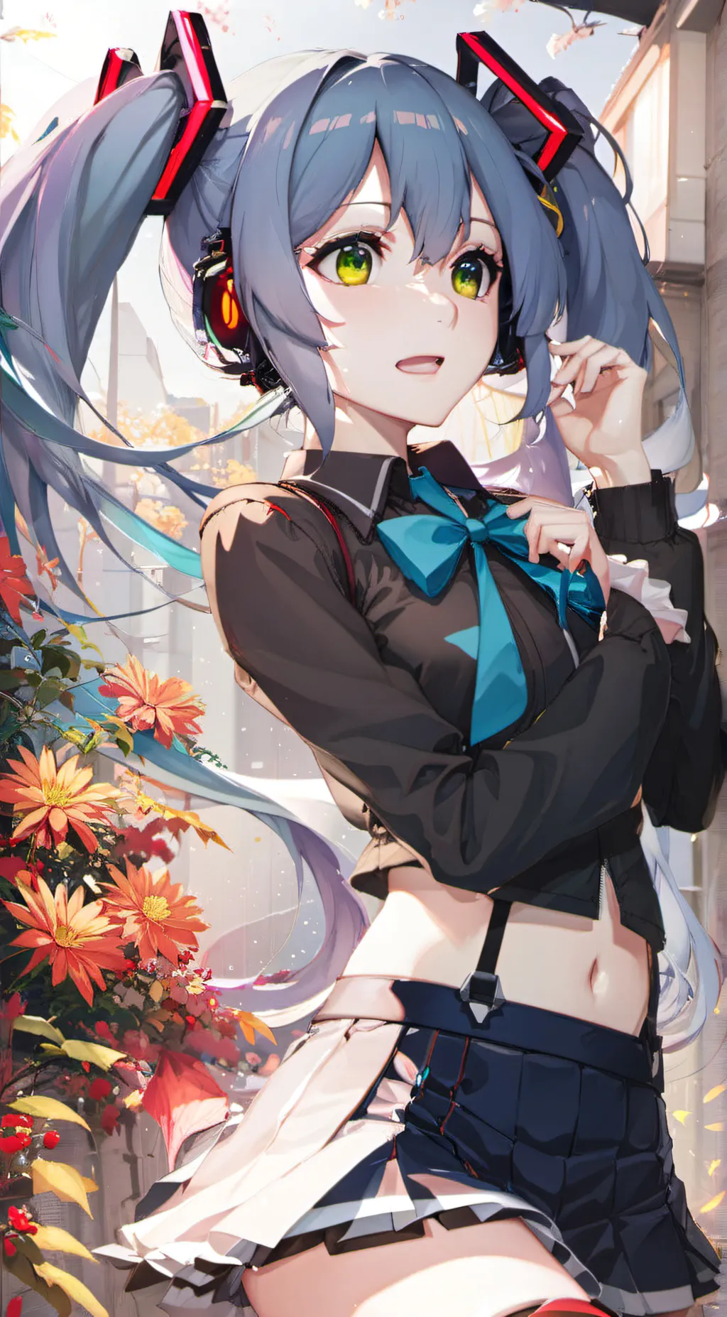 ai character: Akane Ryuuku background