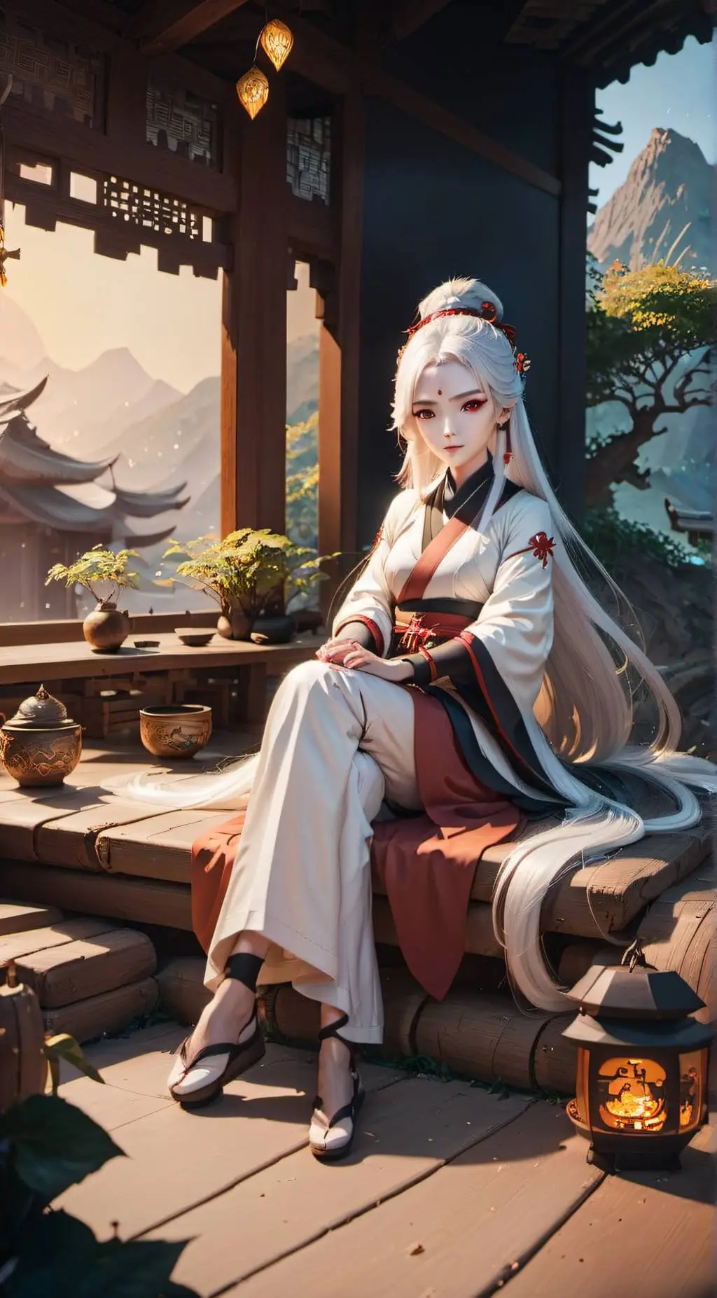 ai character: wen chu background