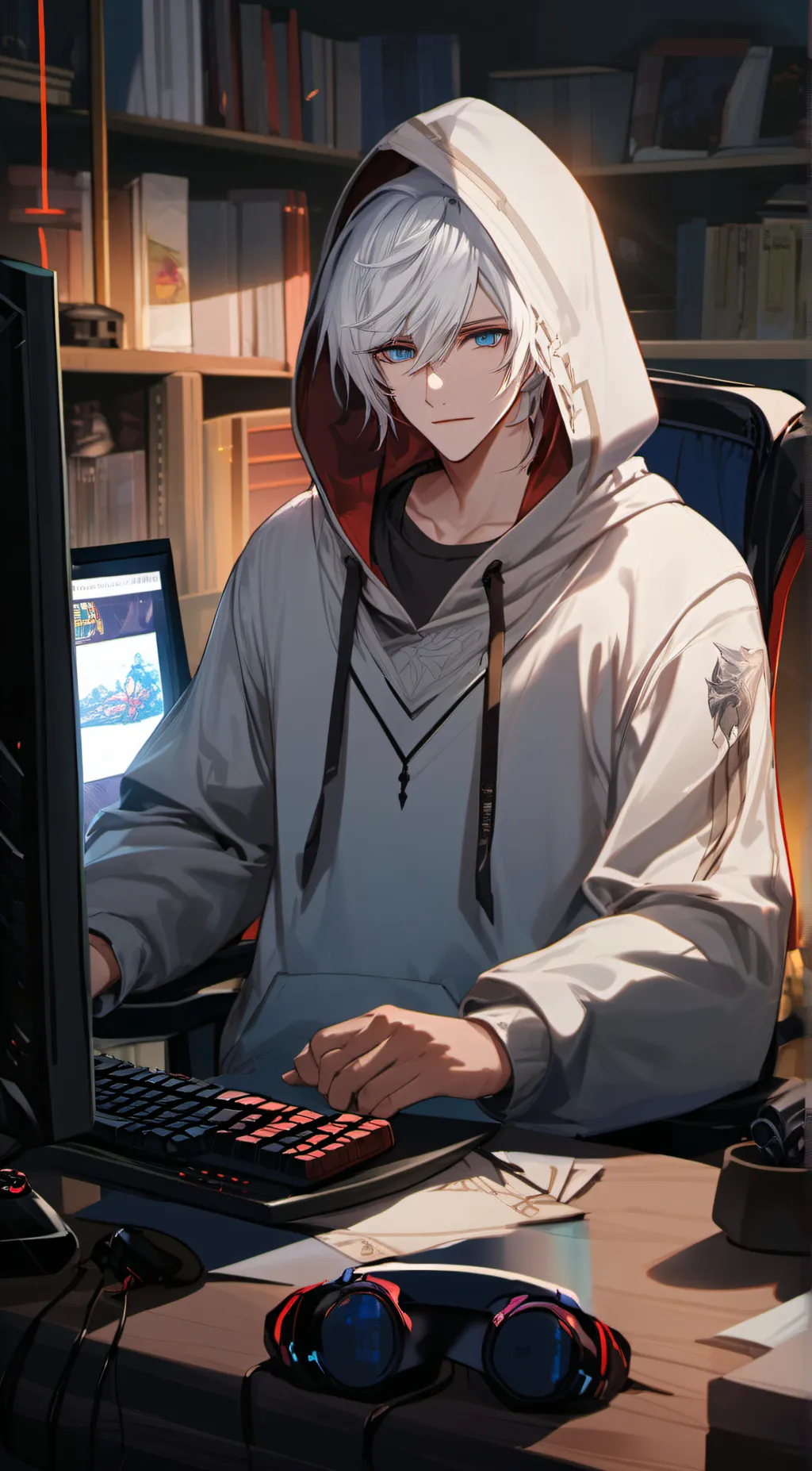 ai character: Camden  background